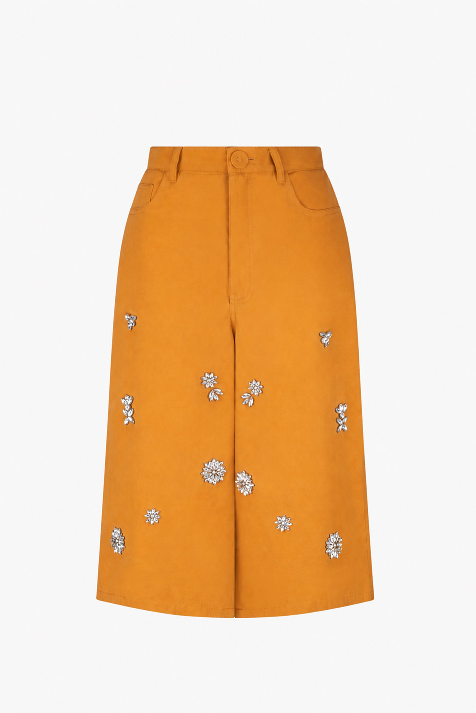 Remi Short - Camel W Embellishment