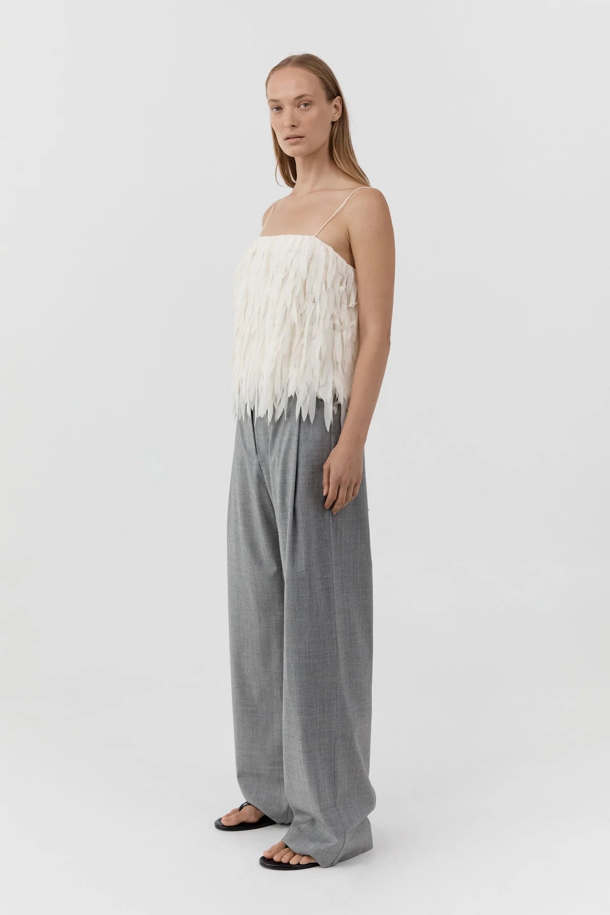 Fringe Tie Top - Talco