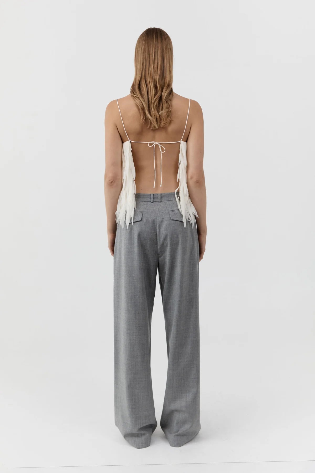Fringe Tie Top - Talco