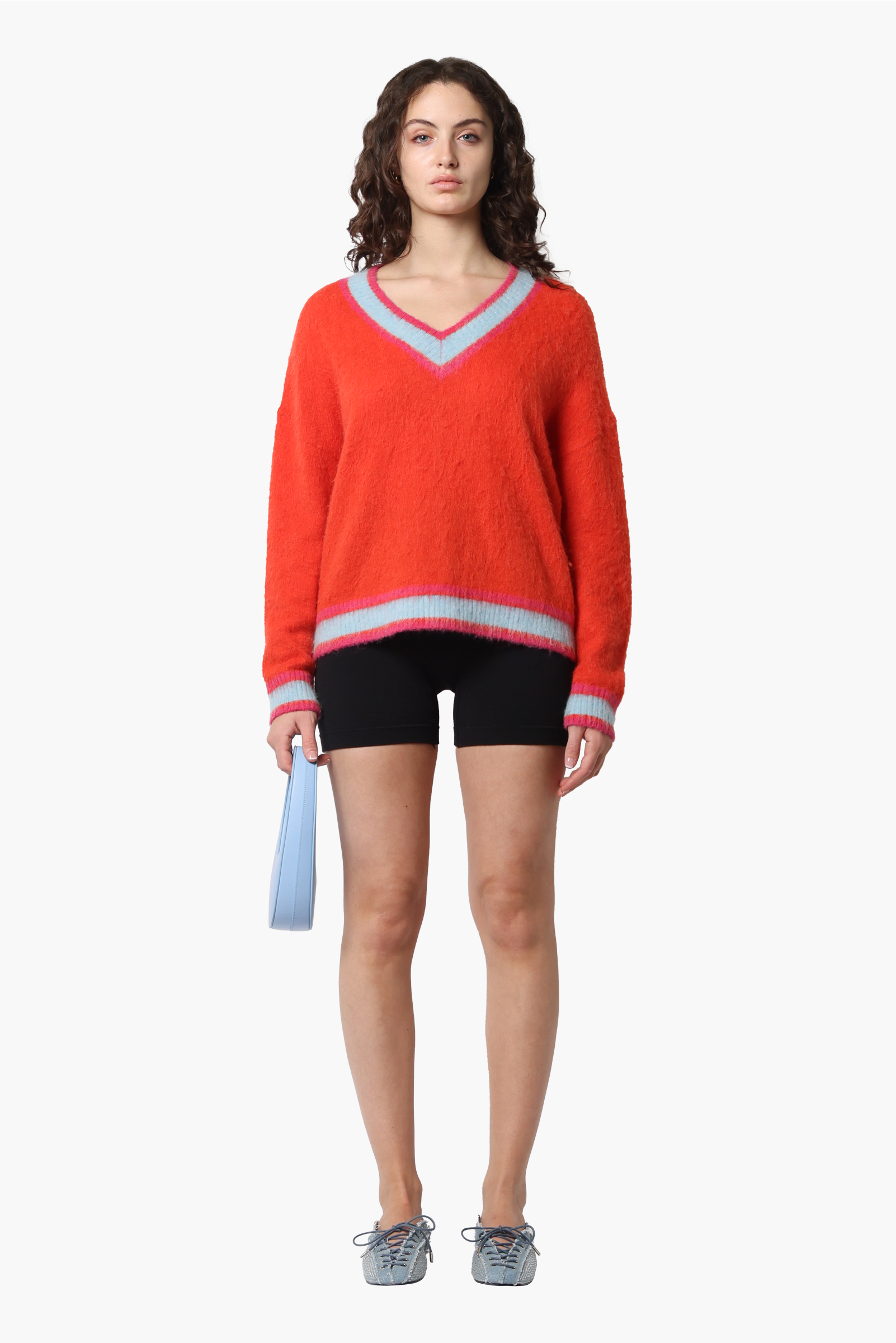 ON PARKS Alexa Knit - Blood Orange/Pink/Blue