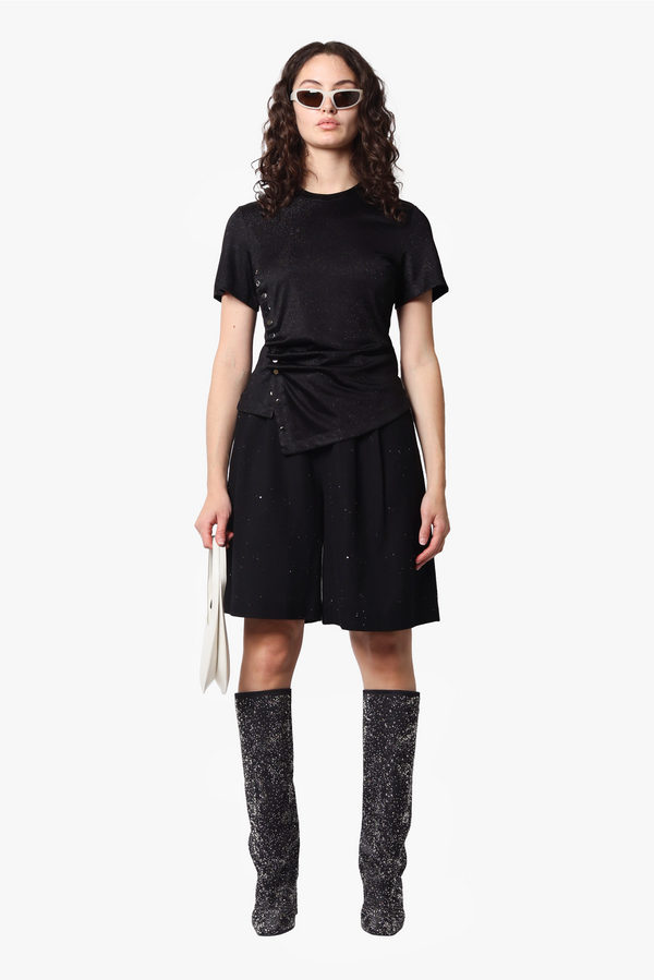 ON PARKS Cosmo Top - Black Shimmer