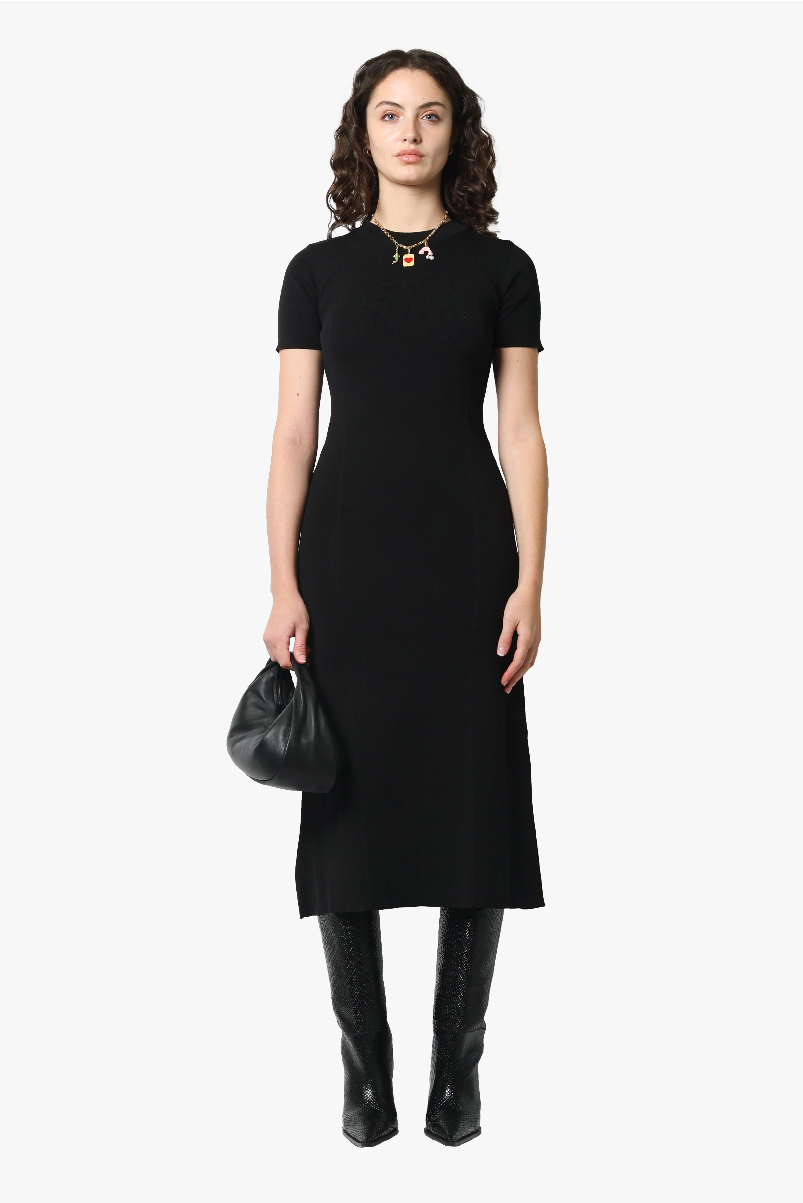 ON PARKS Violet Dress - Black