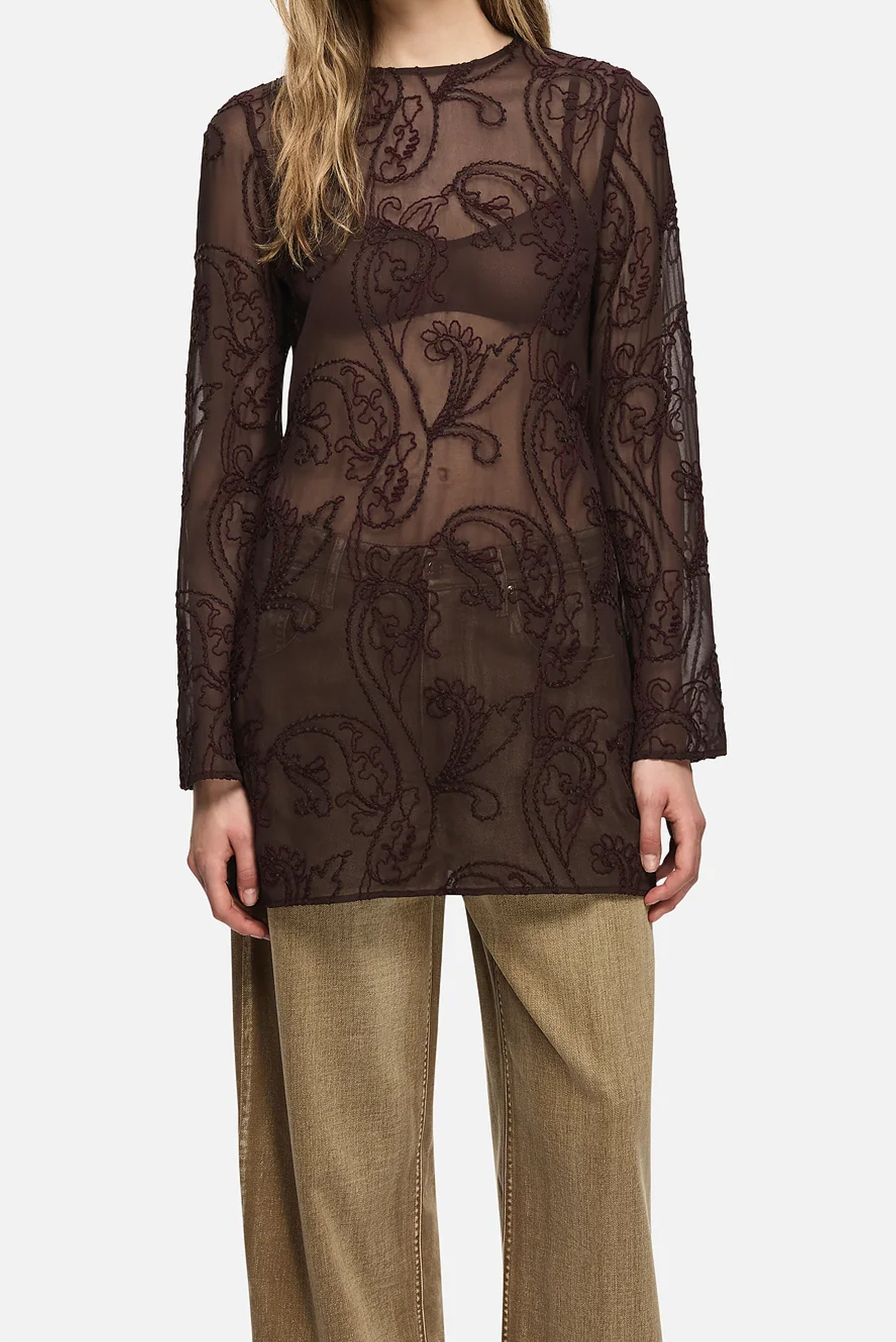 Gemma Dress - Brown