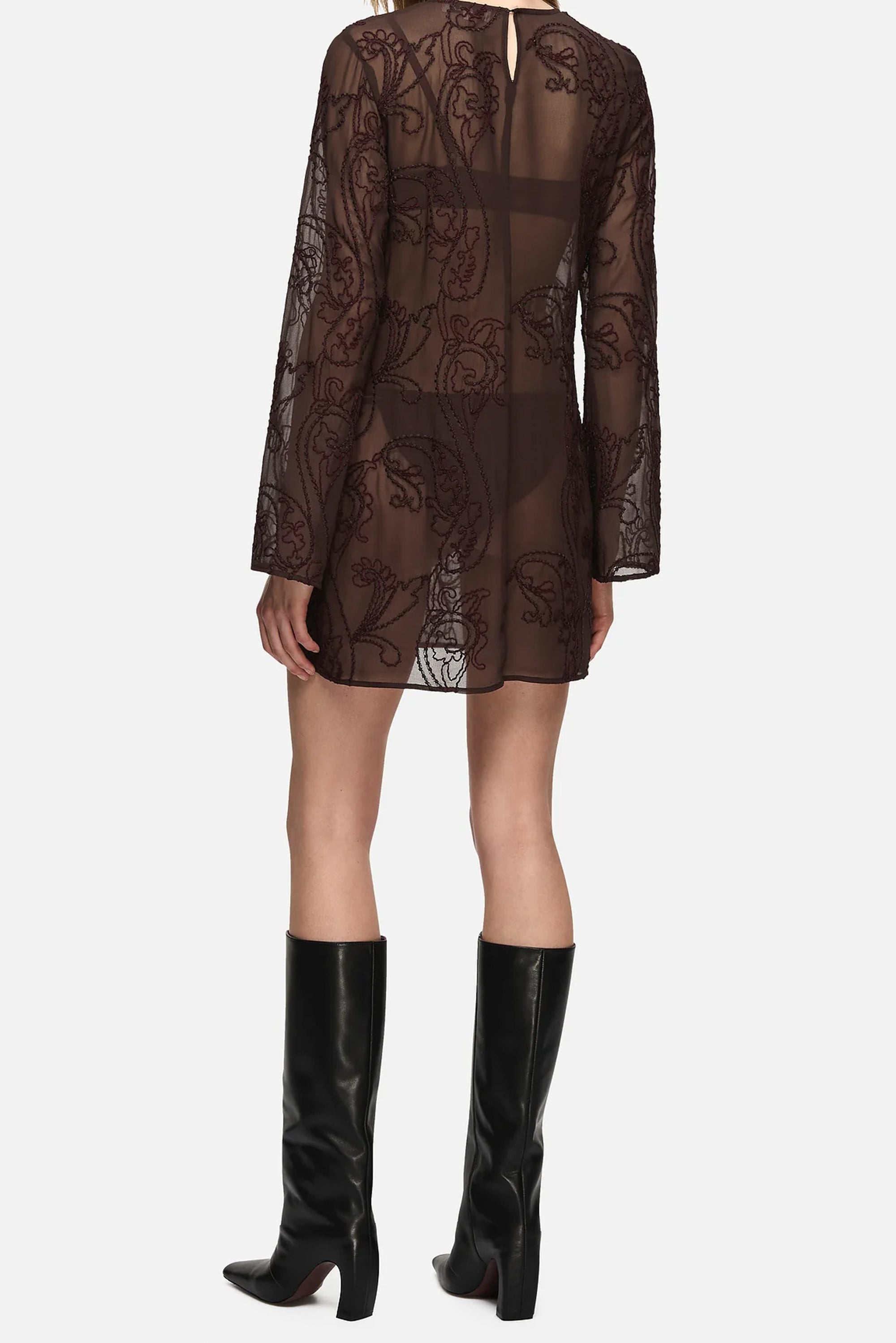 Gemma Dress - Brown