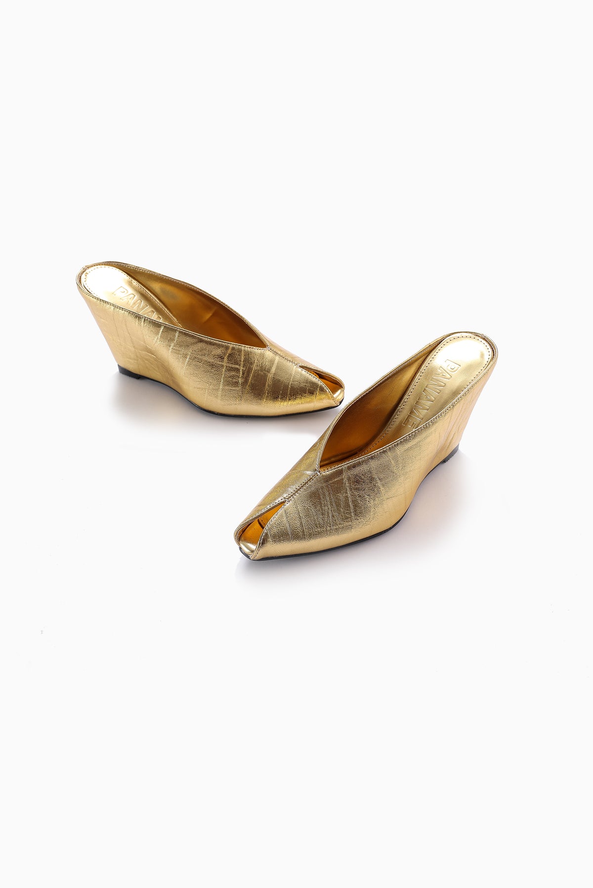 Cordelia Mule - Gold
