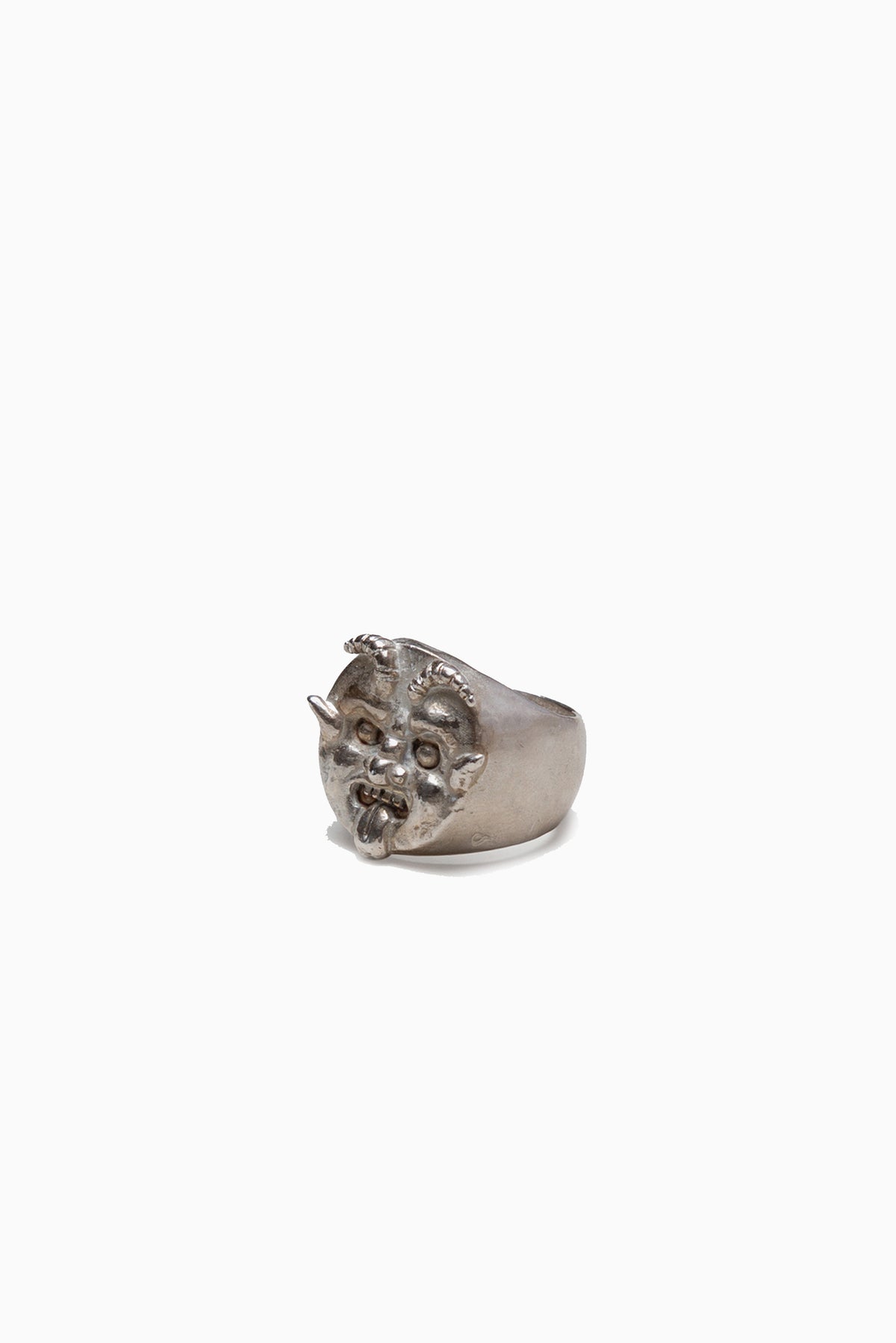 Grotesque Ring - Oxidised Silver