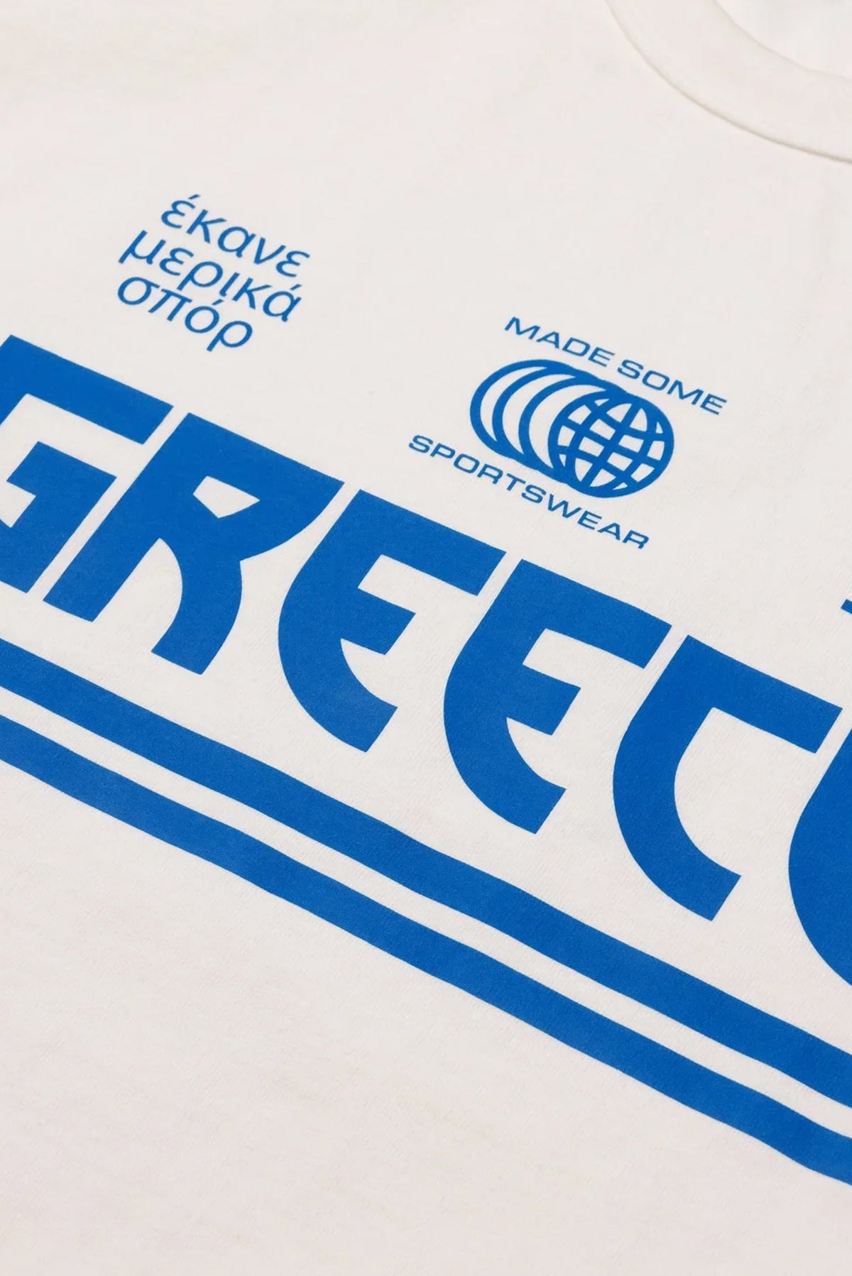 Sportswear T-Shirt Greece - White/Blue