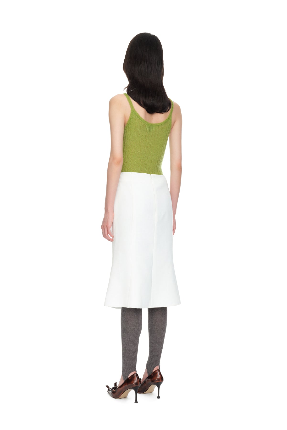 Knit Cami Top - Green