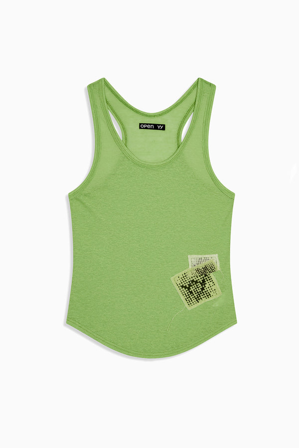 YY Patch Lounge Sleeveless - Green