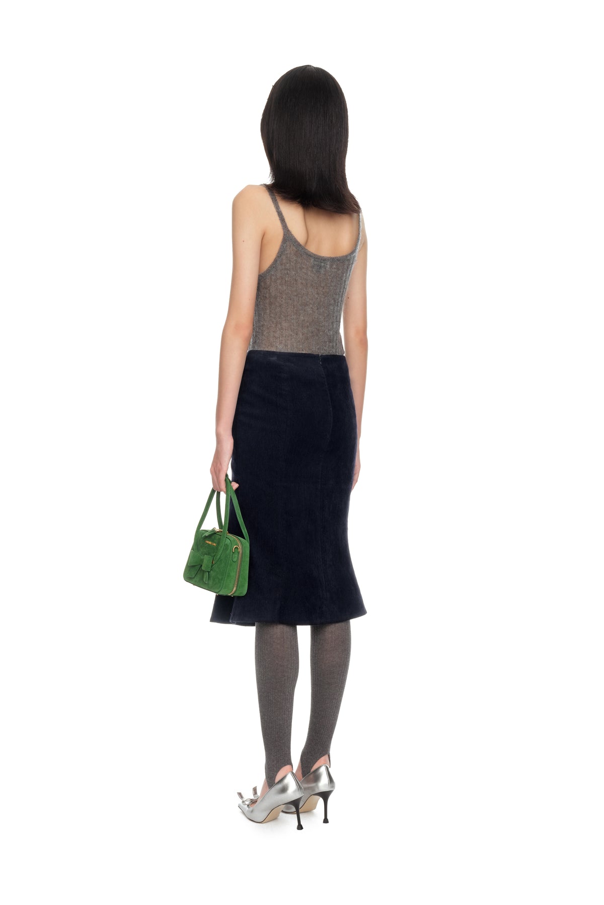 Knit Cami Top - Grey