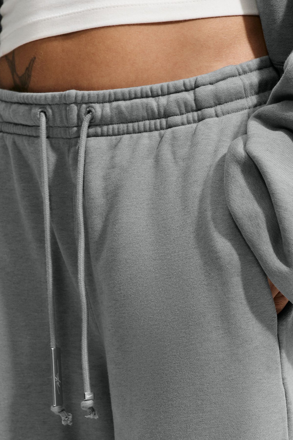 W NRG Studio Fleece Pant - Cool Grey Heather