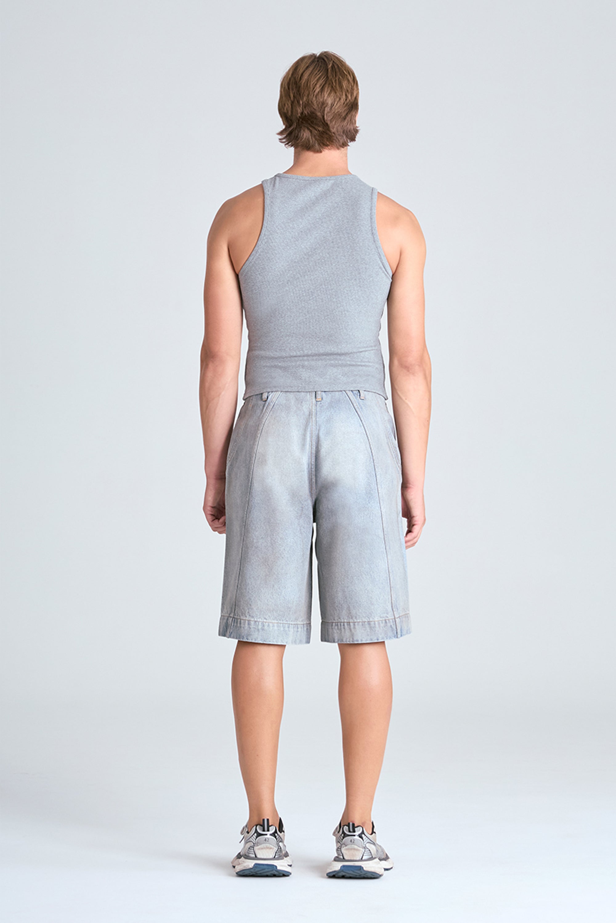 Jinx Tank - Grey Marl