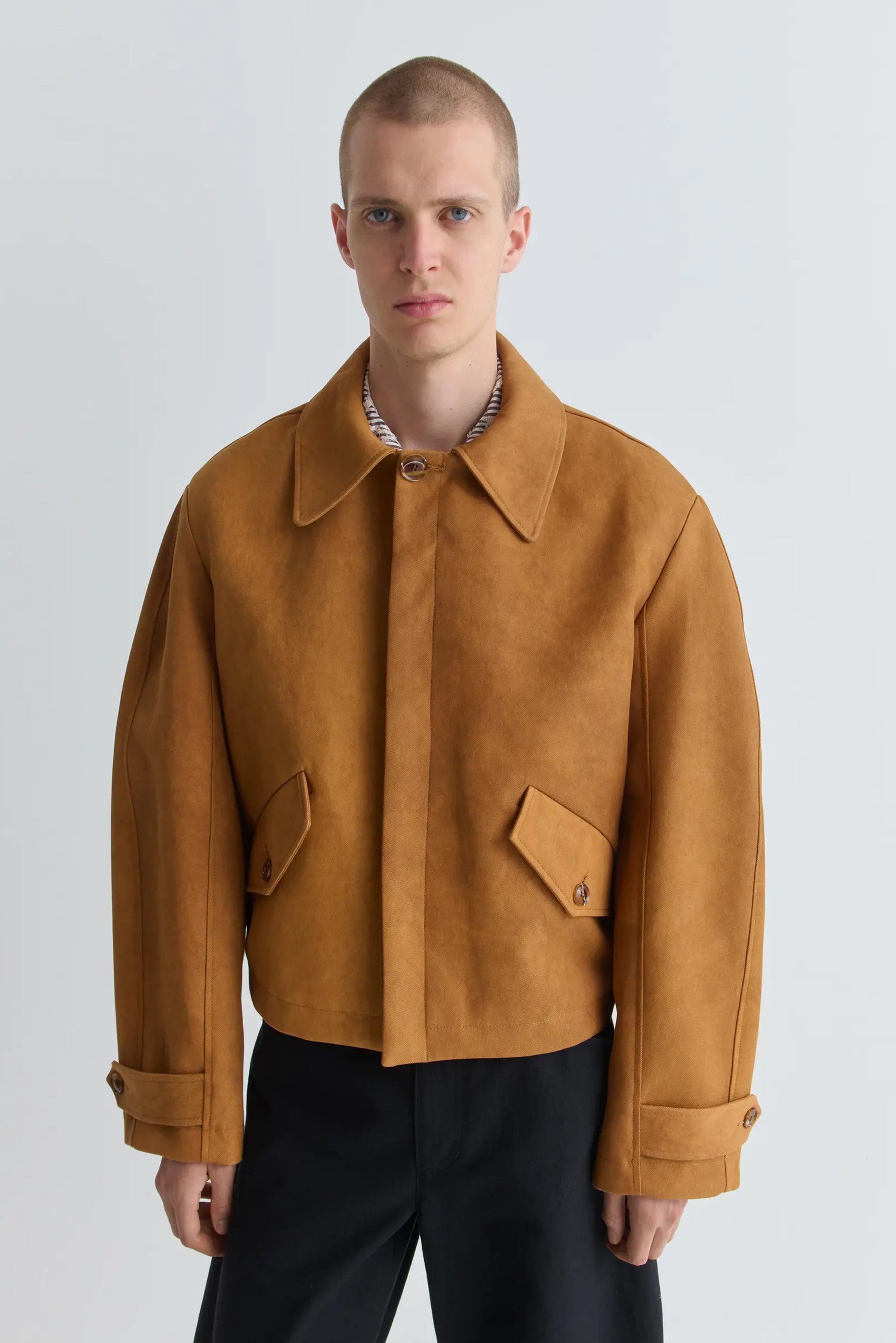 Gus Jacket - Two-Toned Chino Cotton