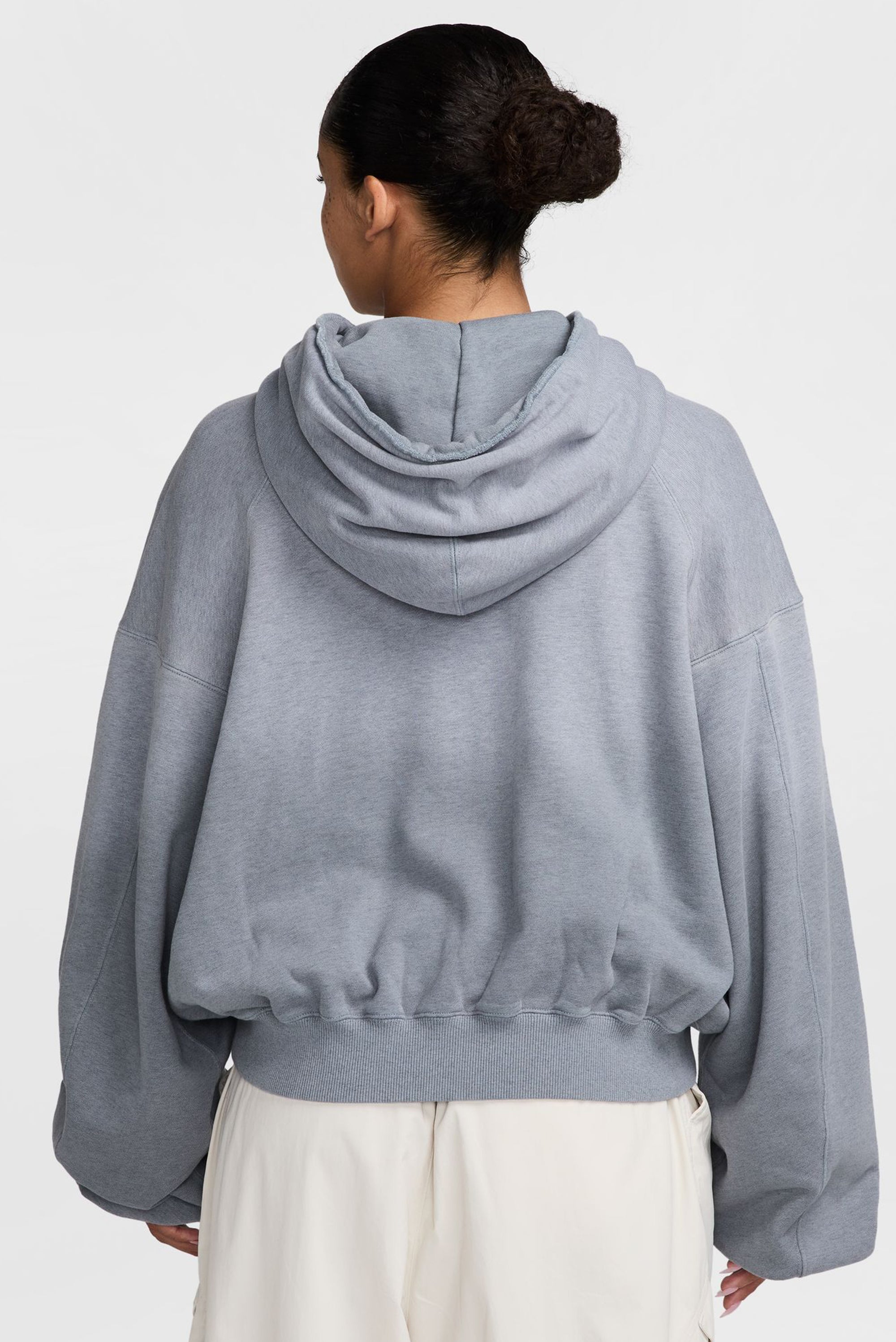 NRG NK Studio Fleece Hoodie - Cool Grey