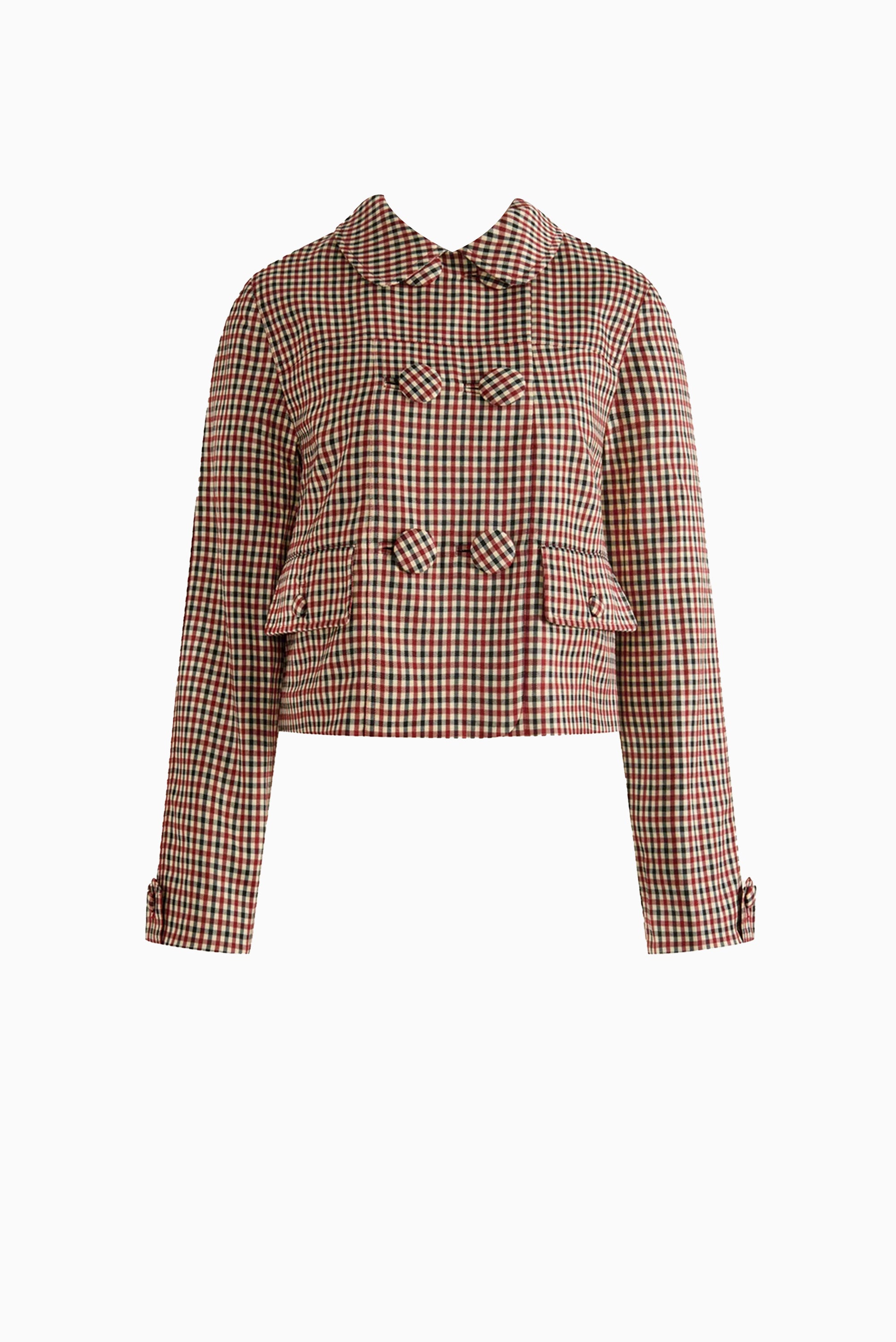 HOUSE OF SUNNY The Marie Jacket - Wine Multi