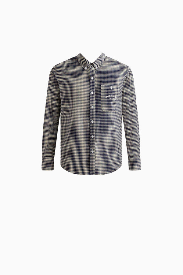 HOUSE OF SUNNY Gingham Shirt - Navy