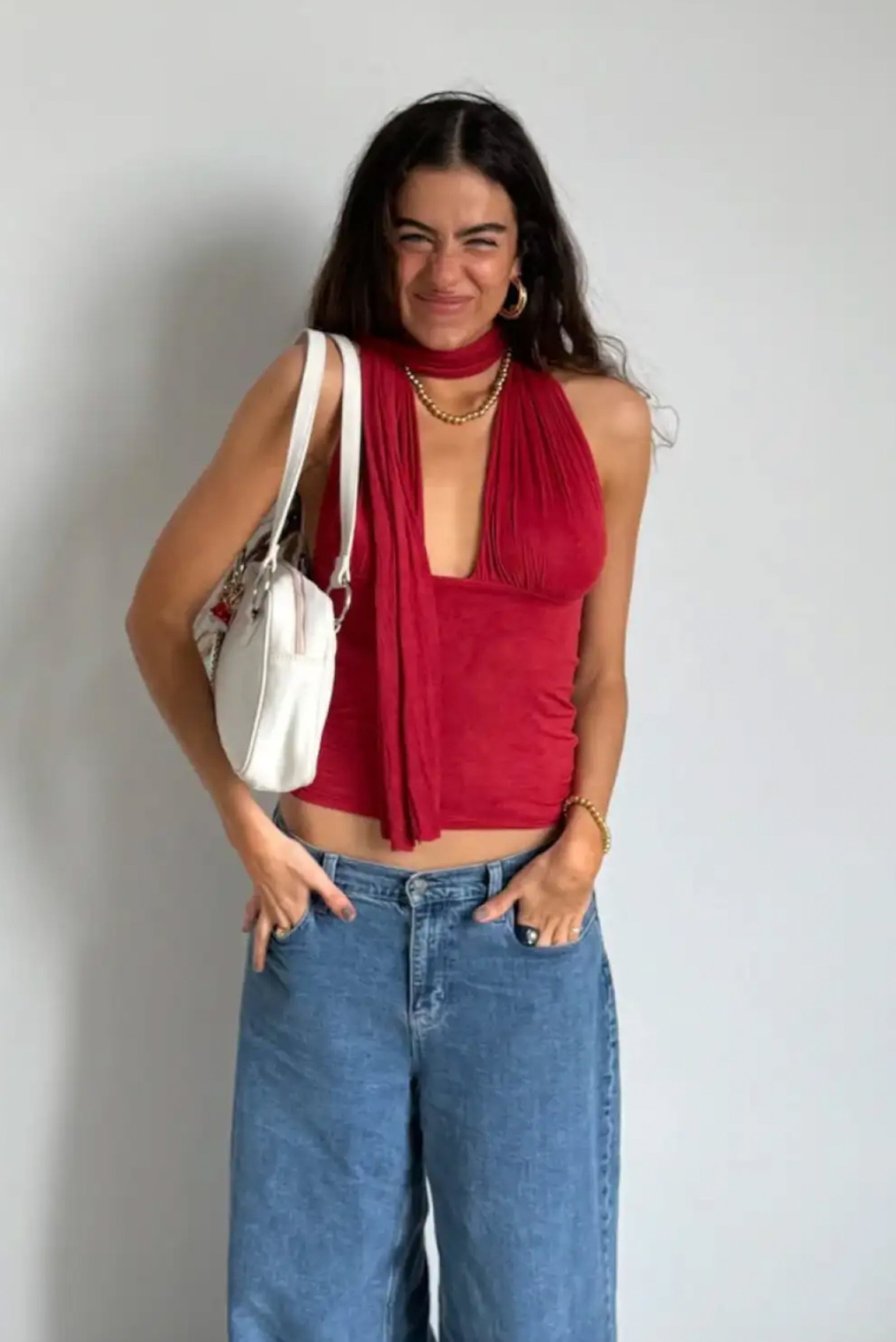 SUSMIE'S Isabella Top - Red