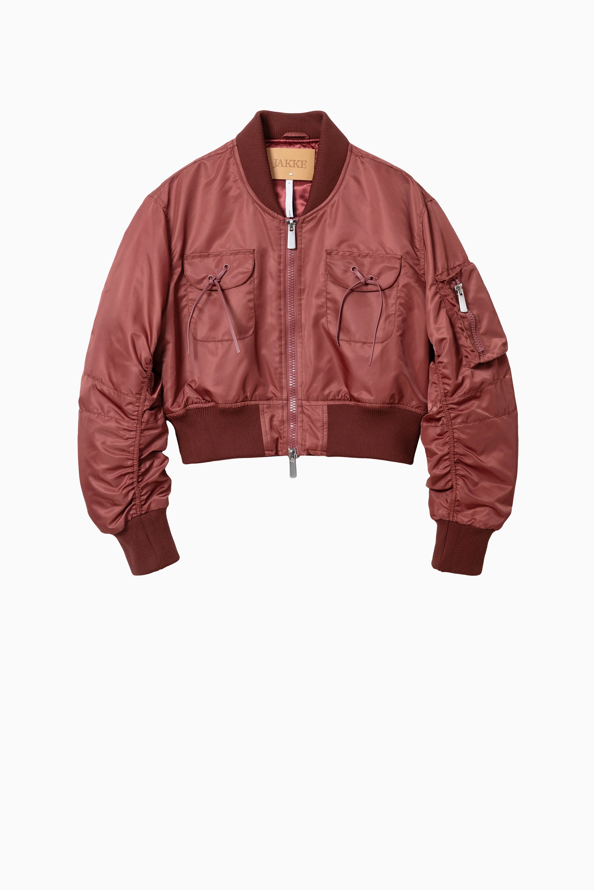 JAKKE Lola Bomber jacket - Burgundy