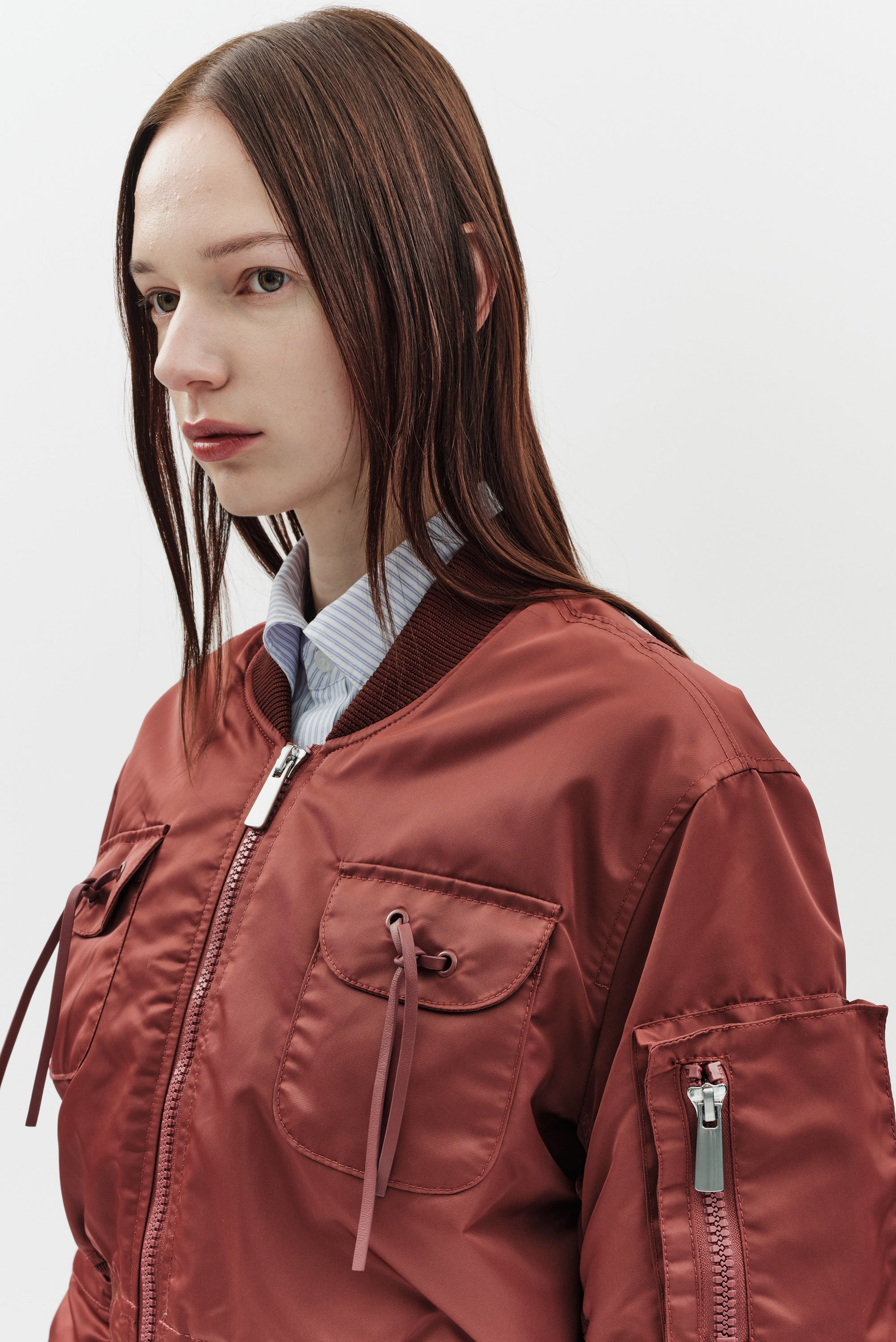 JAKKE Lola Bomber jacket - Burgundy