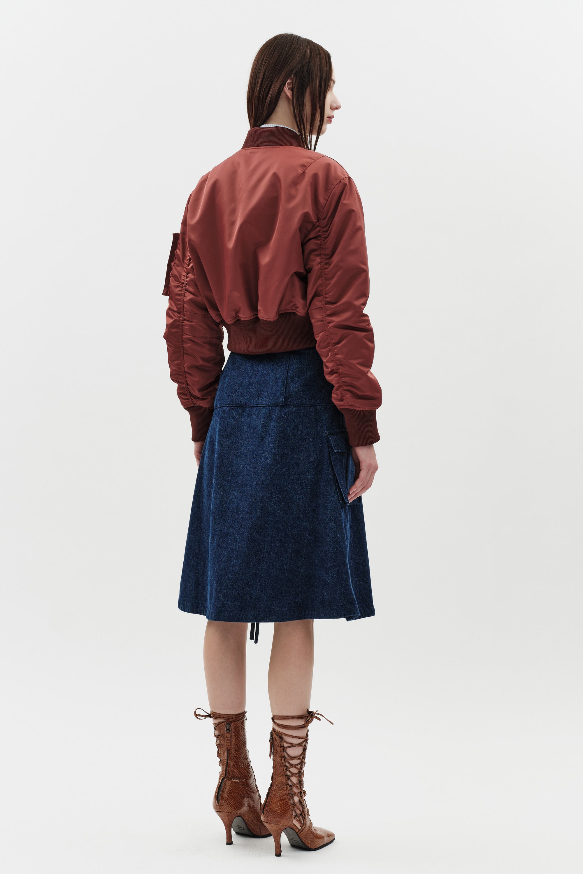 JAKKE Lola Bomber jacket - Burgundy