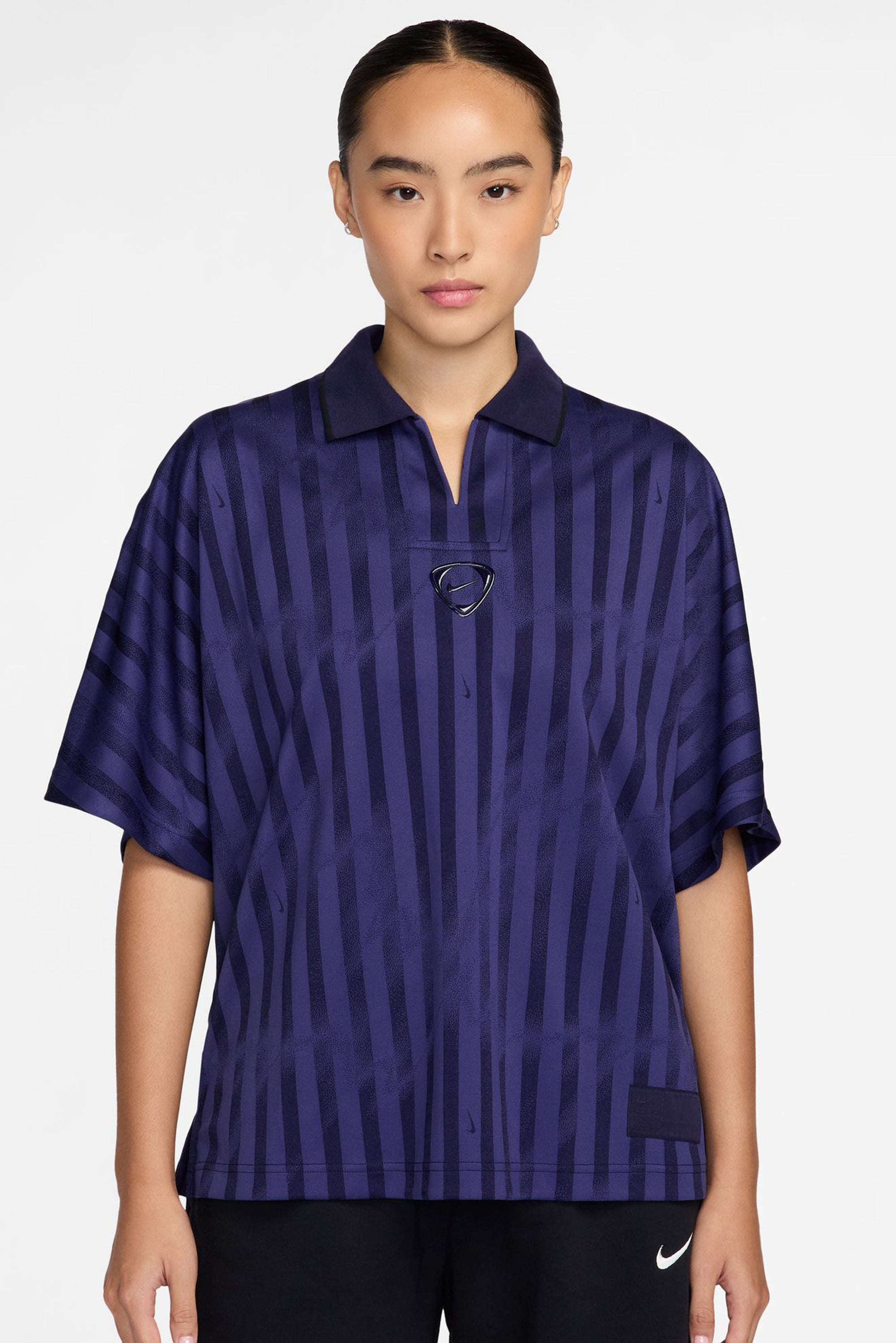 W RNWY Jersey Top - Blackened Blue
