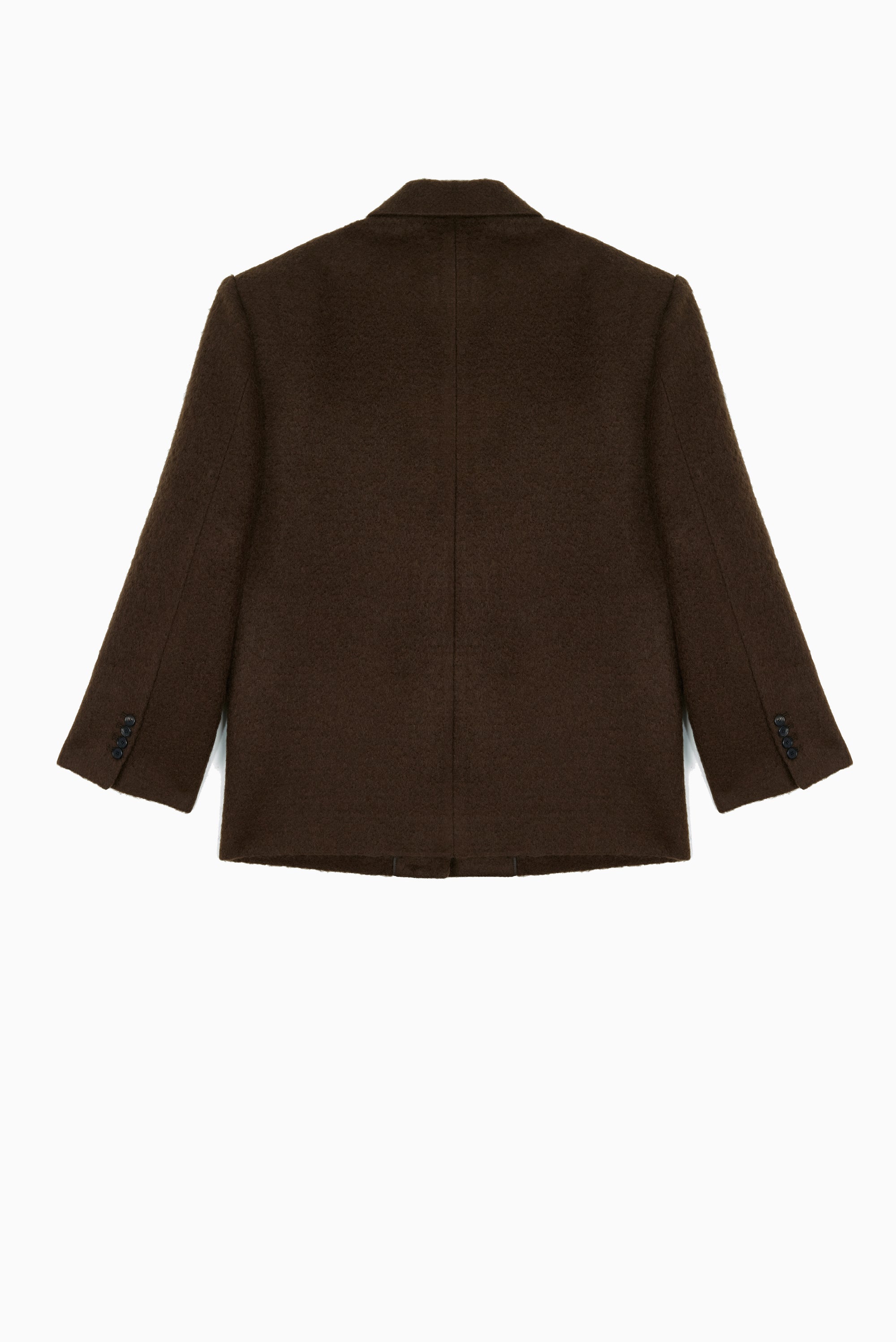 JUUN.J Oversized Winter Blazer - Brown