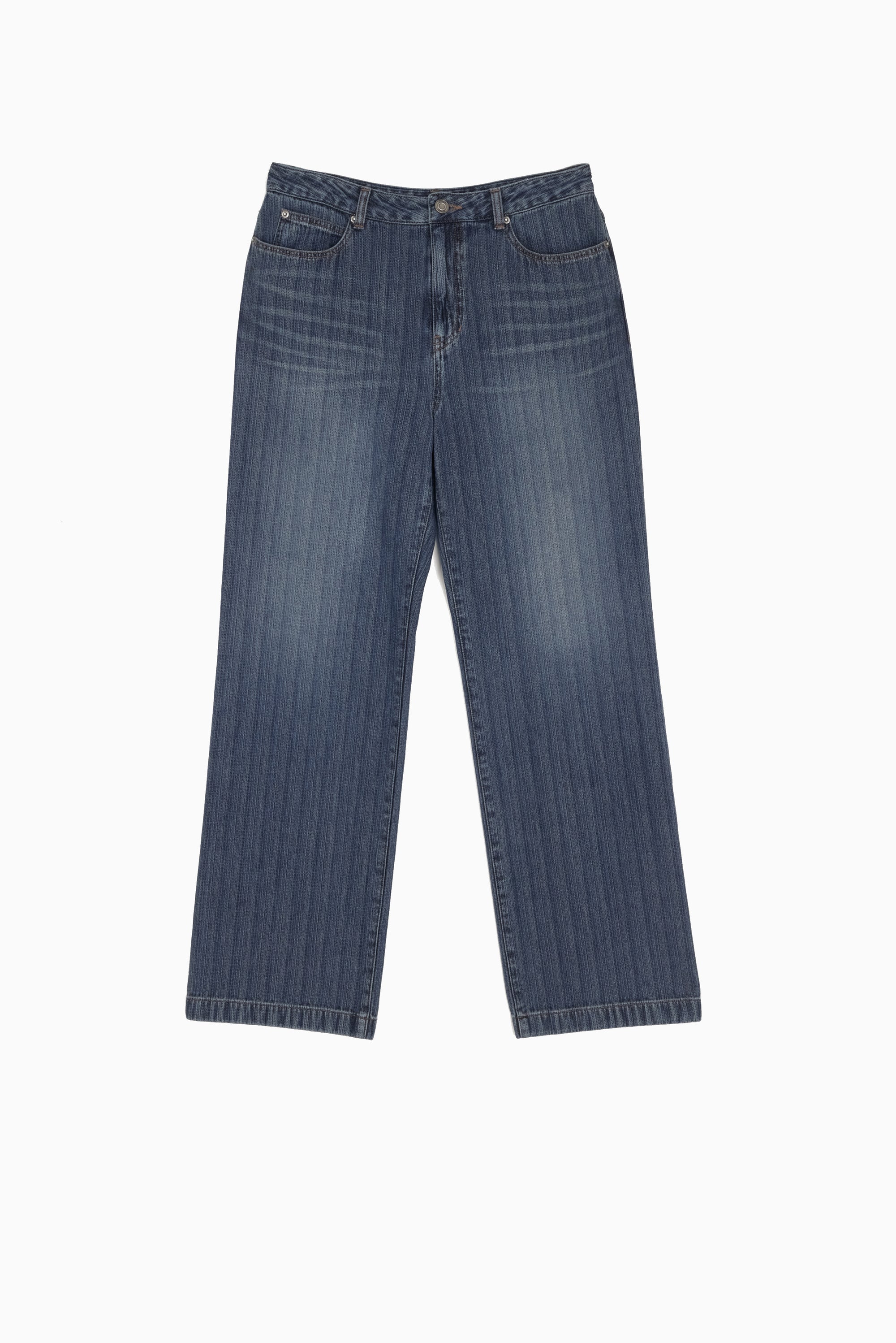 JUUN.J Slub Denim Pants - Blue
