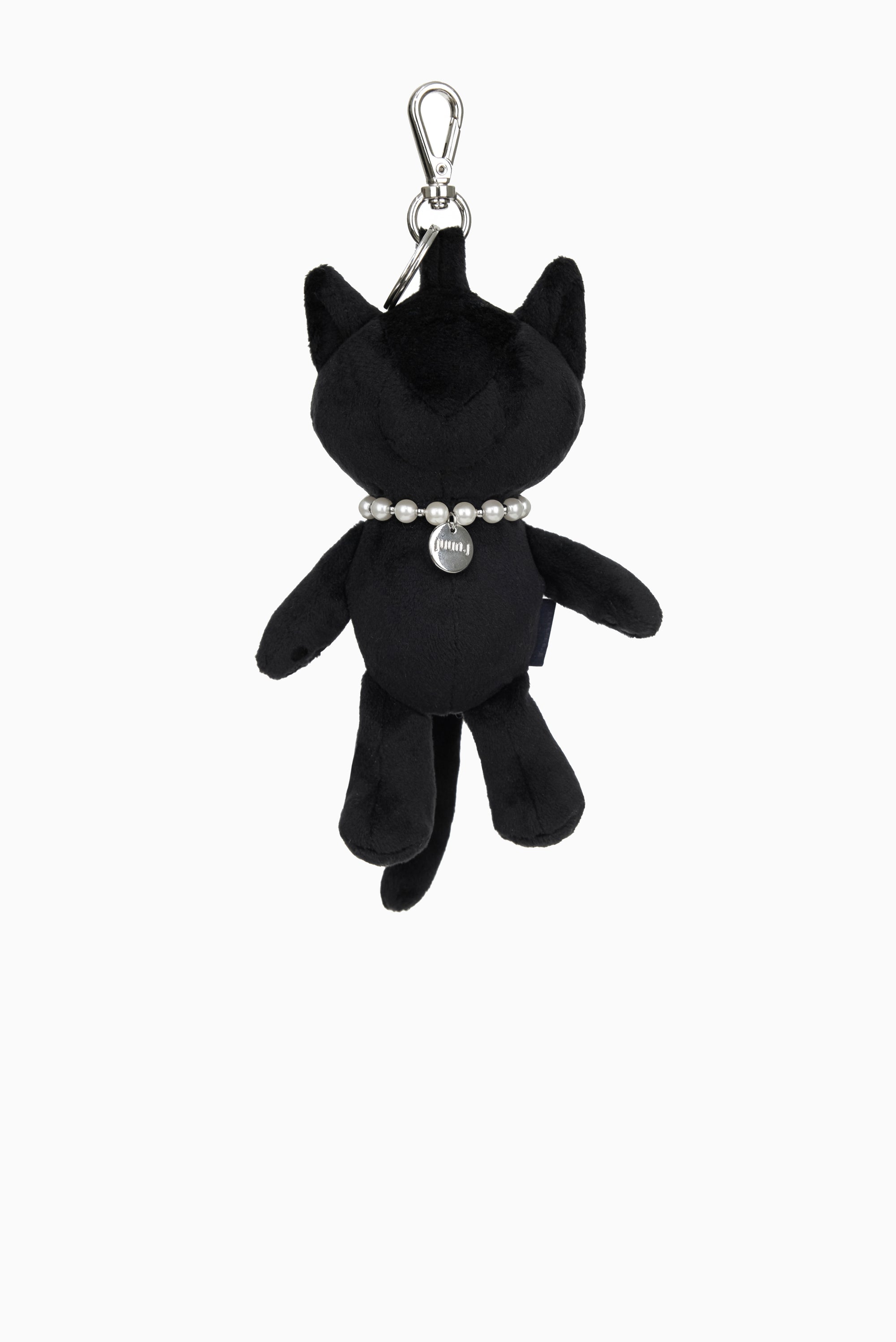 JUUN.J Kitten Keyring - Black