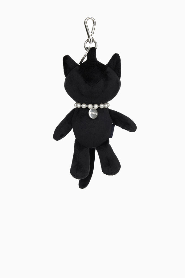JUUN.J Kitten Keyring - Black