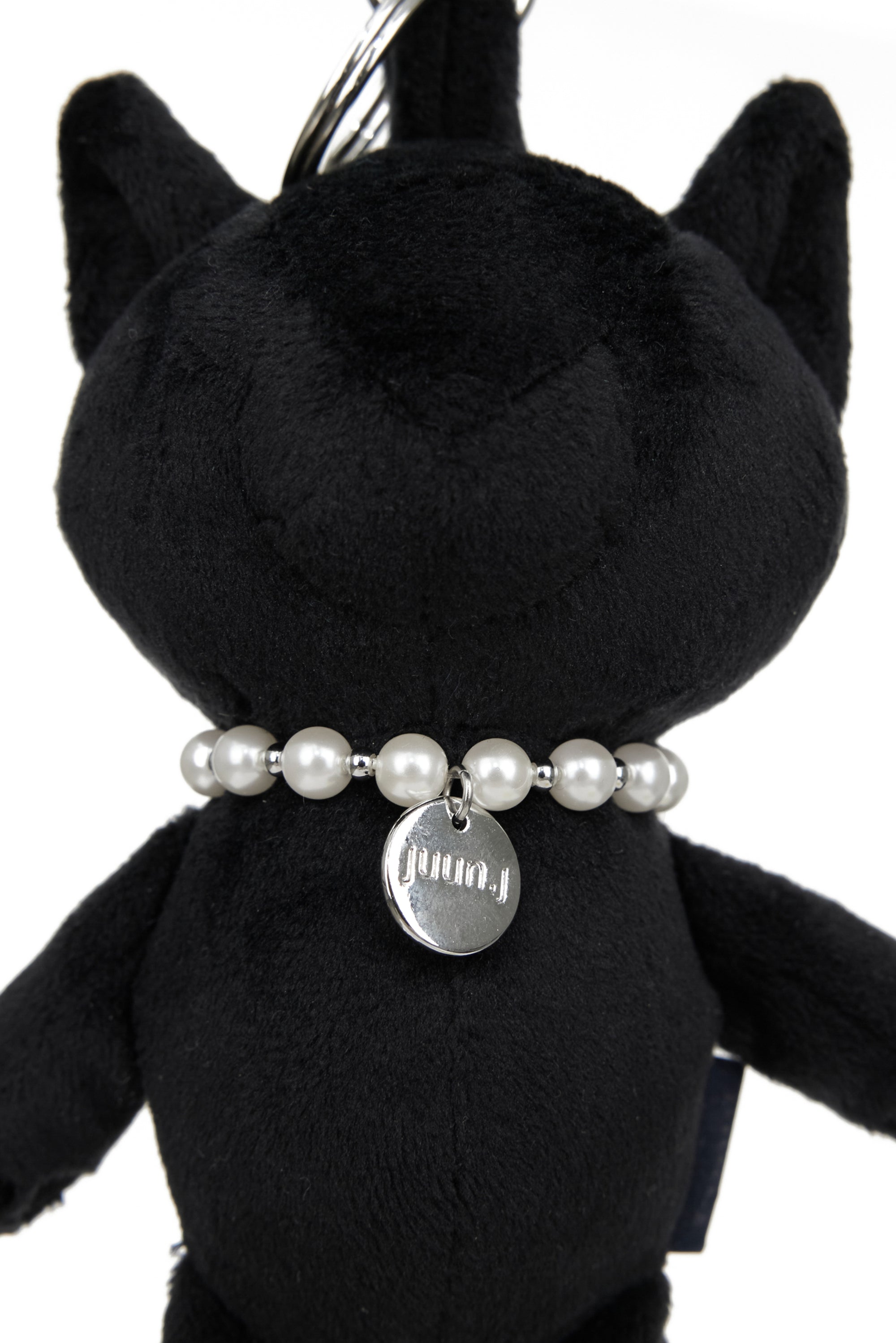 JUUN.J Kitten Keyring - Black