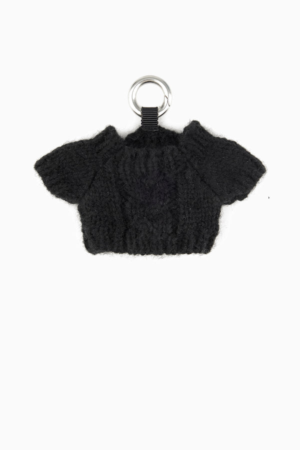 JUUN.J Knit Pullover Keyring - Black