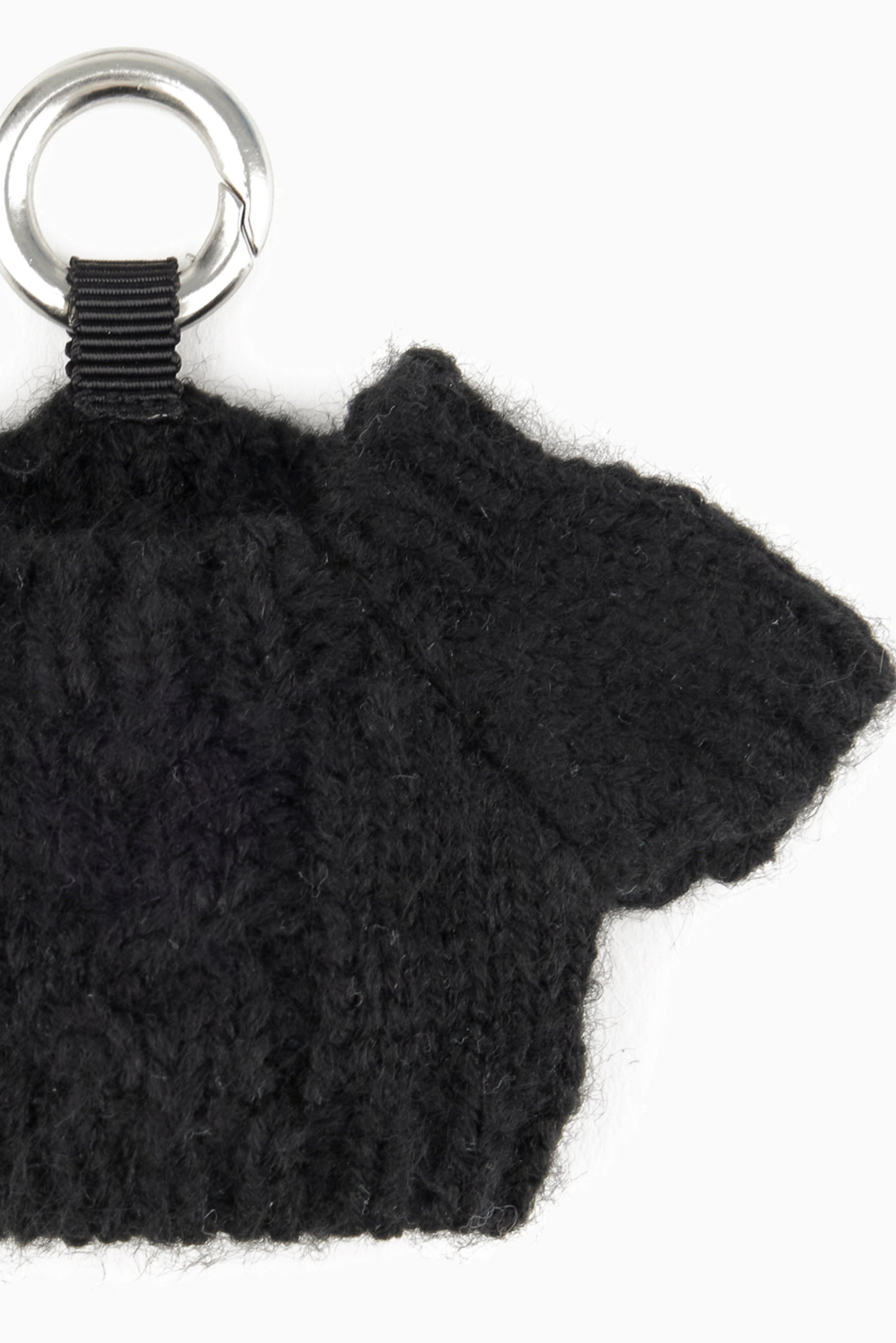 JUUN.J Knit Pullover Keyring - Black