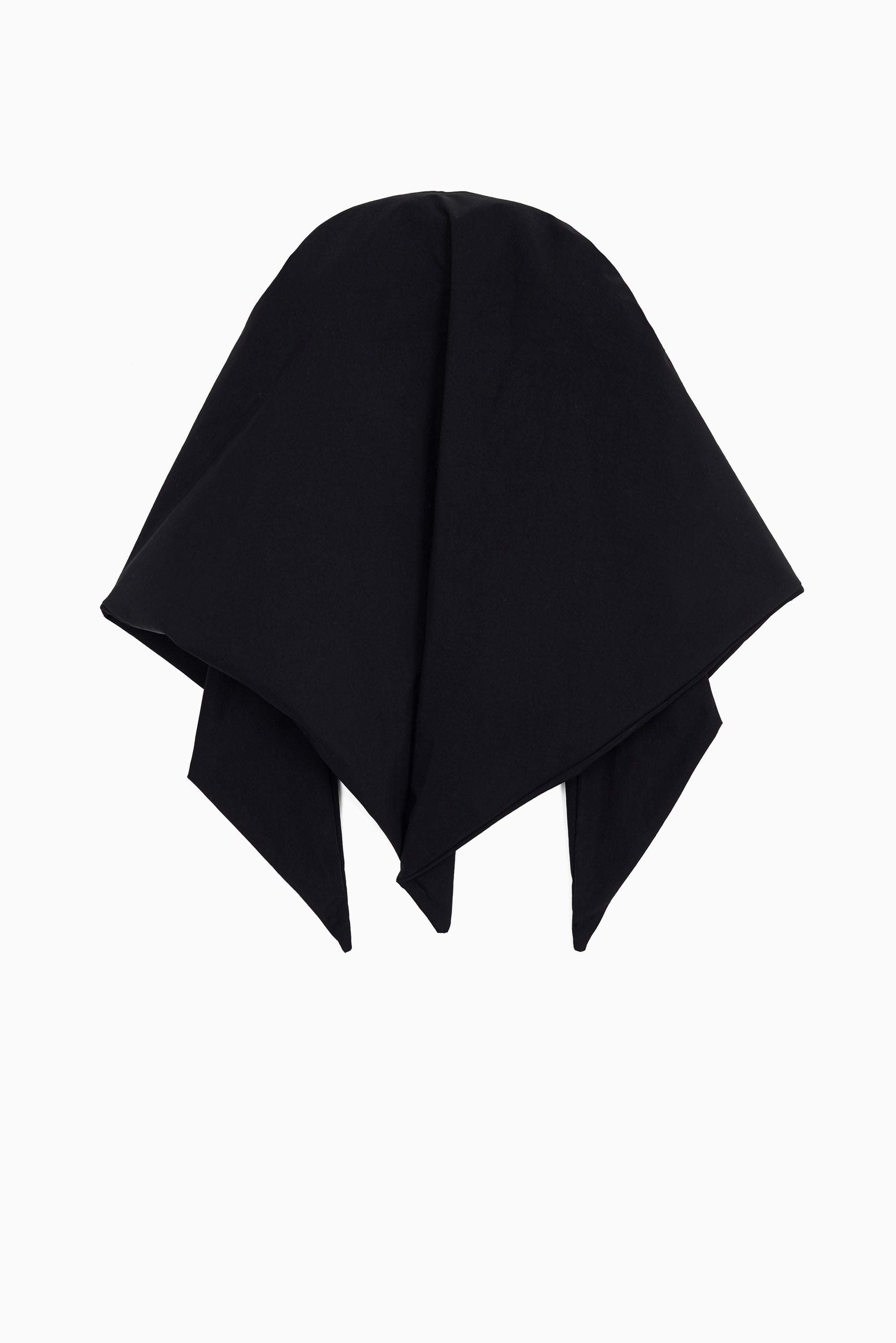 JUUN.J Scarf Ball Cap - Black