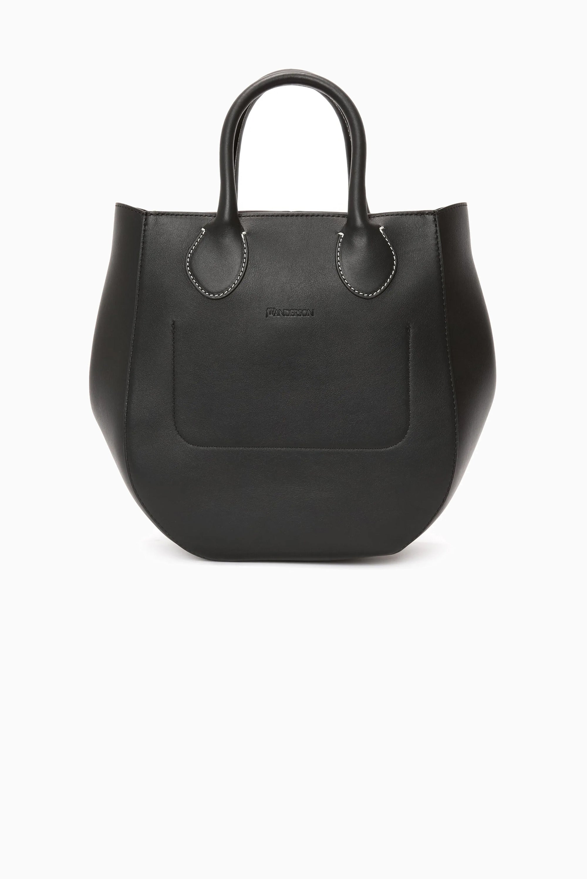 JW ANDERSON Small Punch Tote - Black