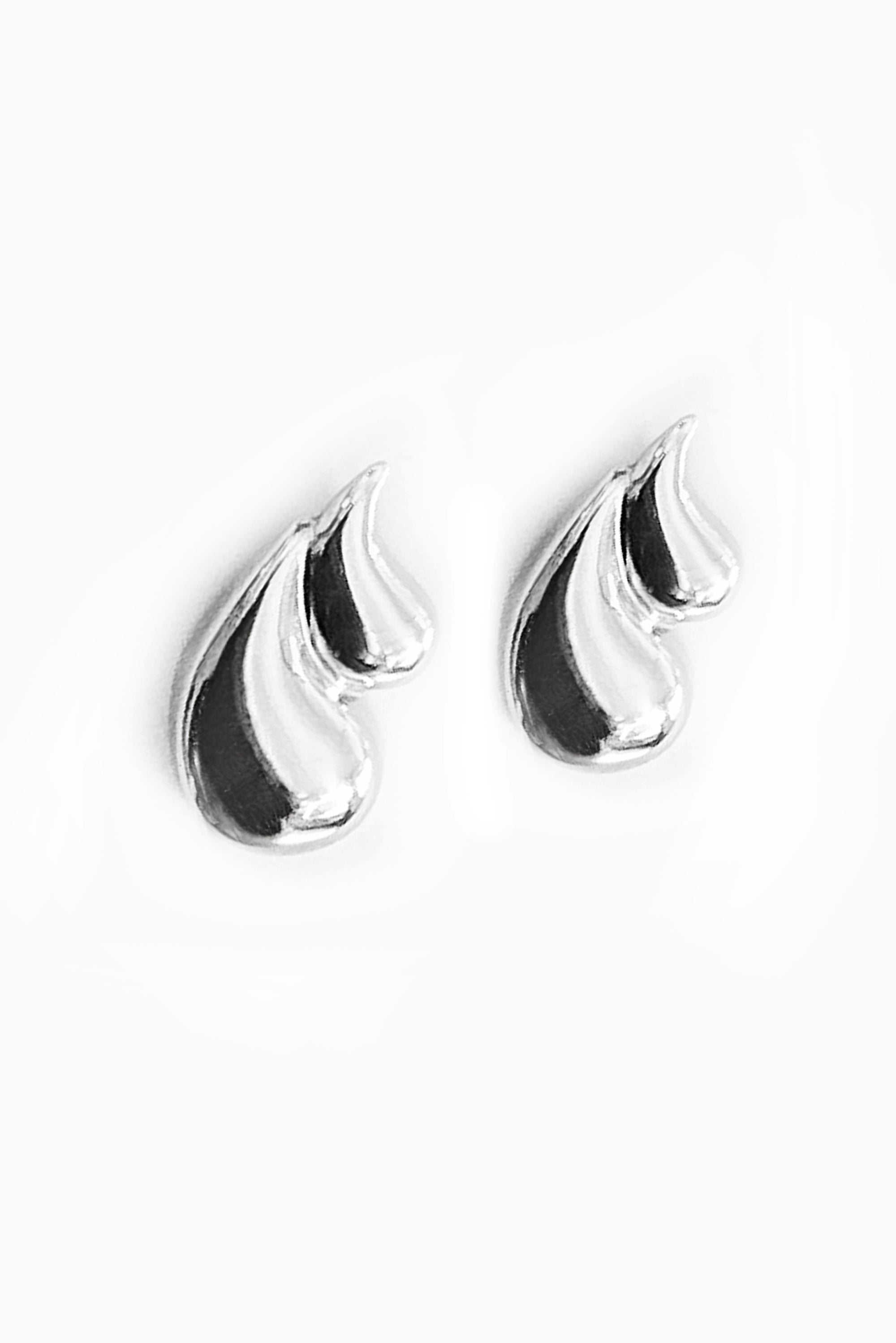 Kazuki Earrings - Silver