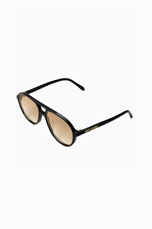 POPPY LISSIMAN Koenji Sunglasses - Black/Gold