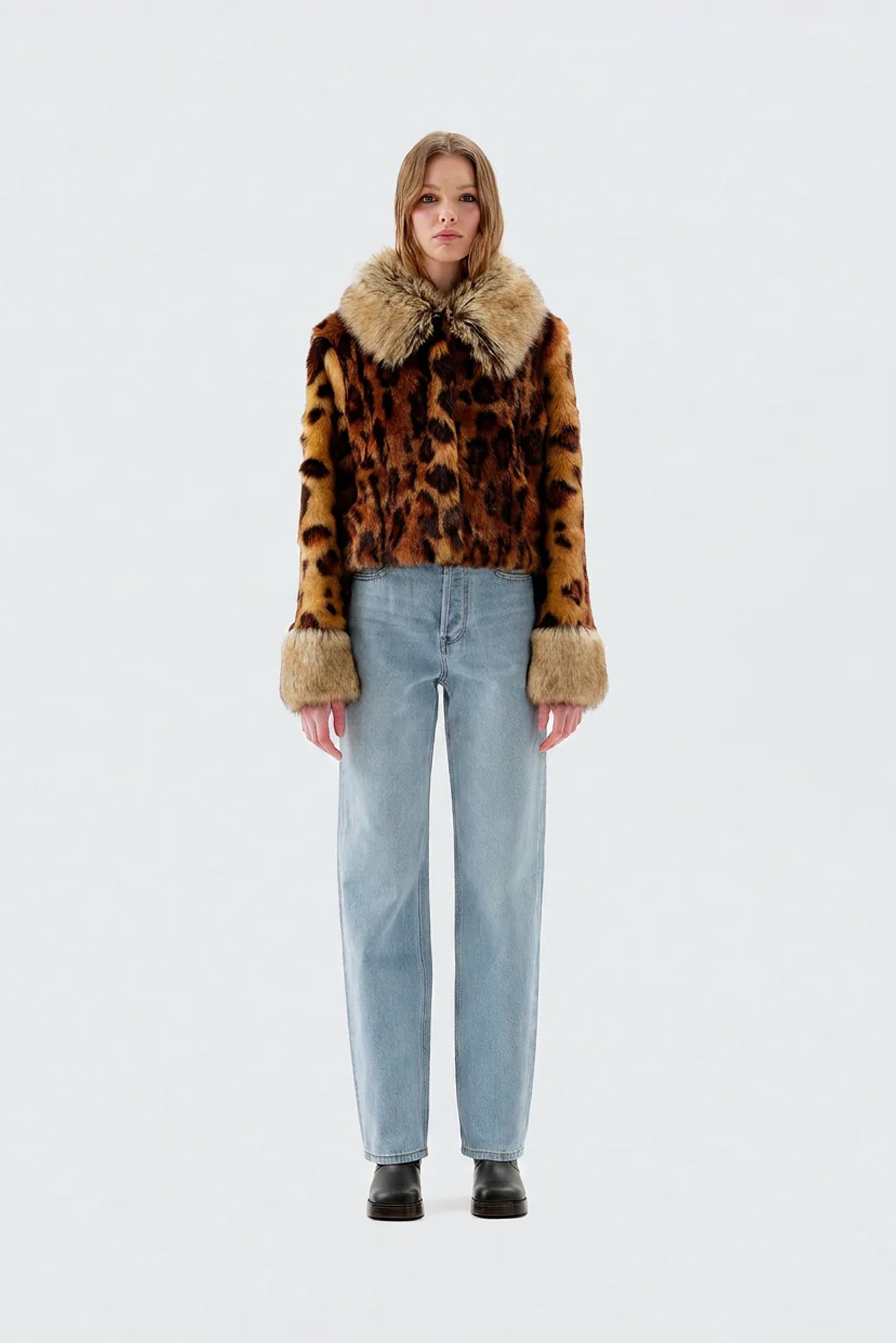 Hidden Tiger Jacket - Leopard Composition