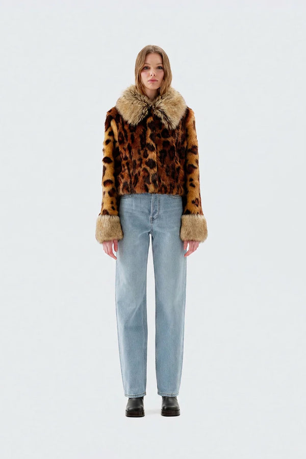Hidden Tiger Jacket - Leopard Composition