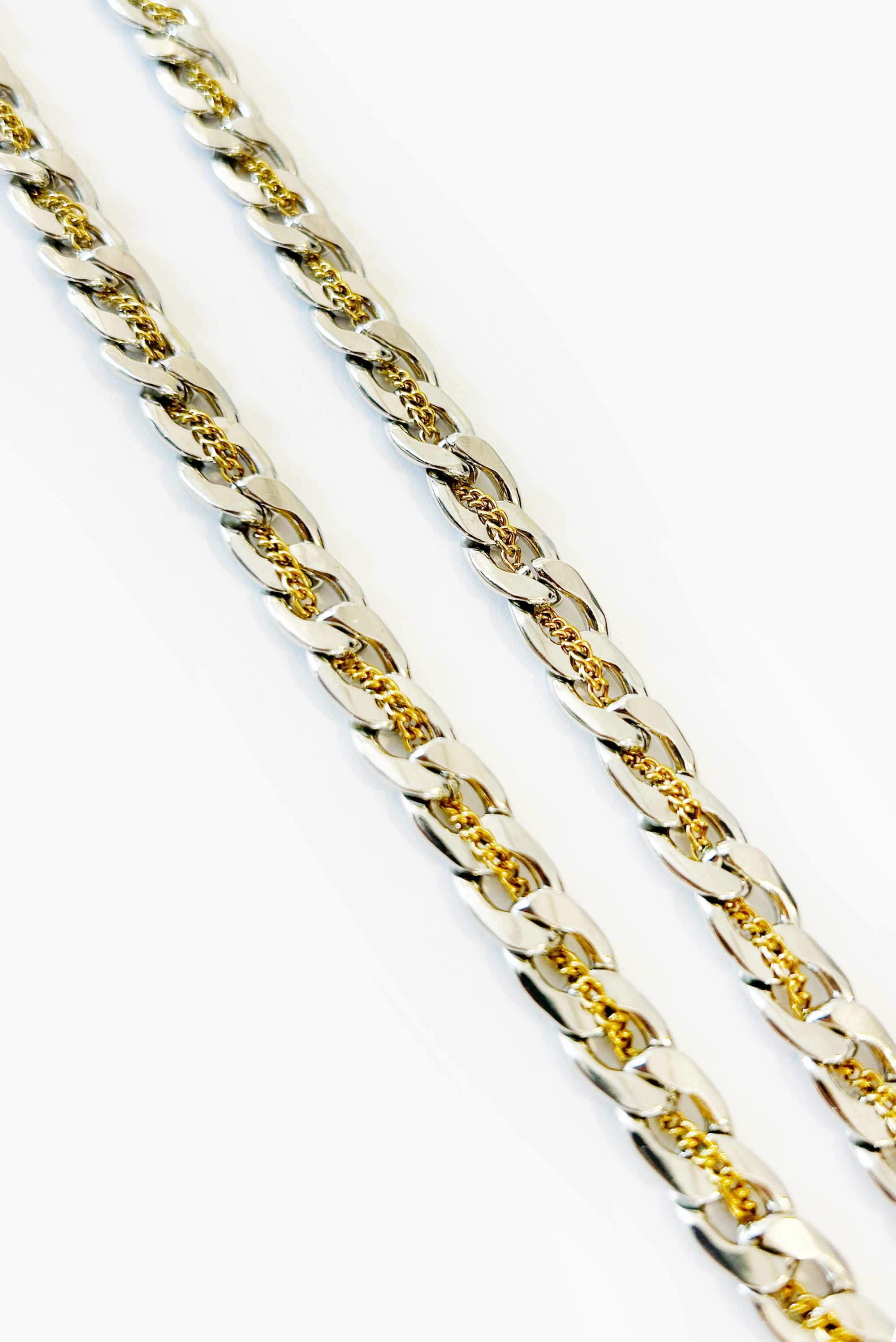 Levels Necklace - Gold/Chrome