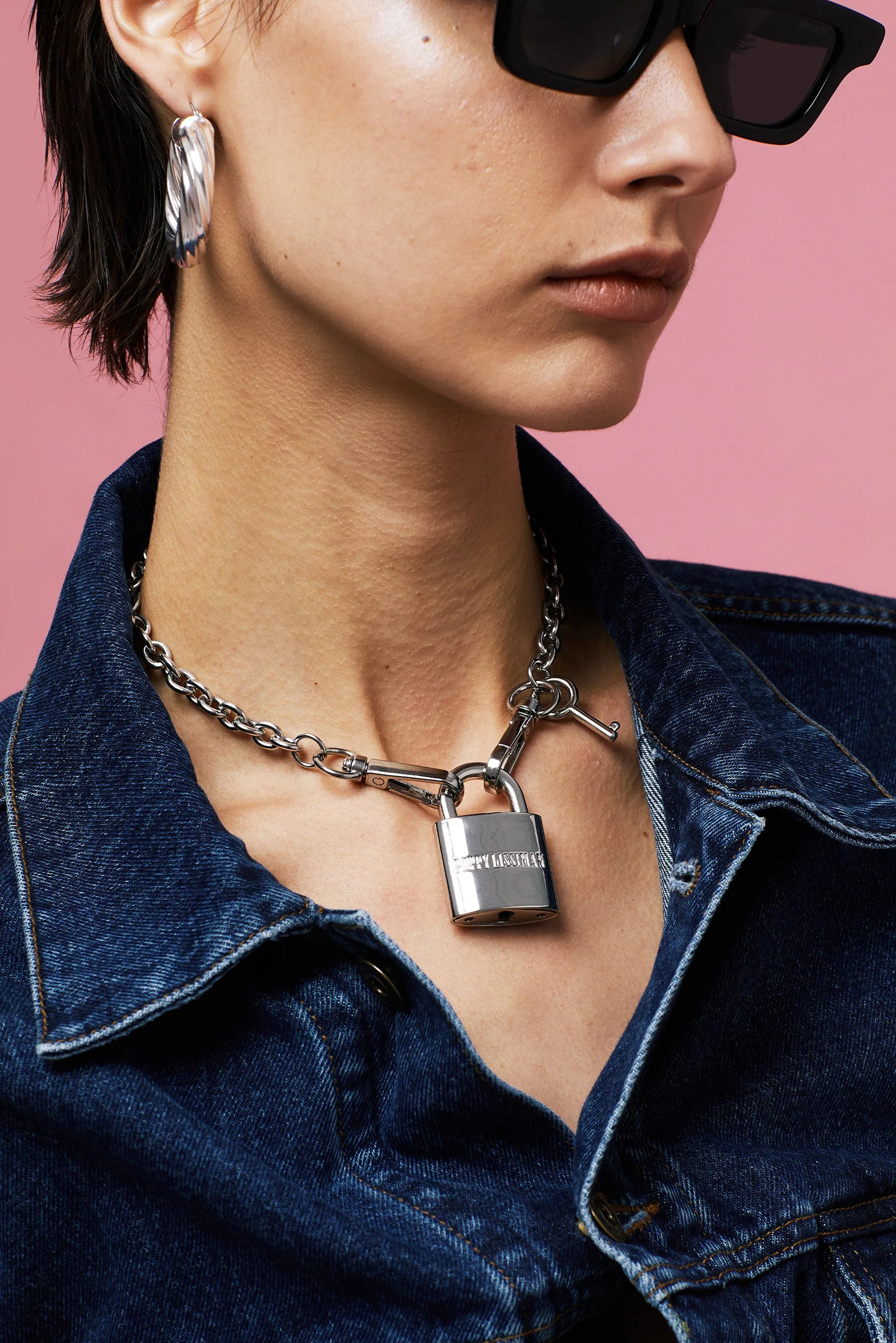 Lockdown Necklace - Silver