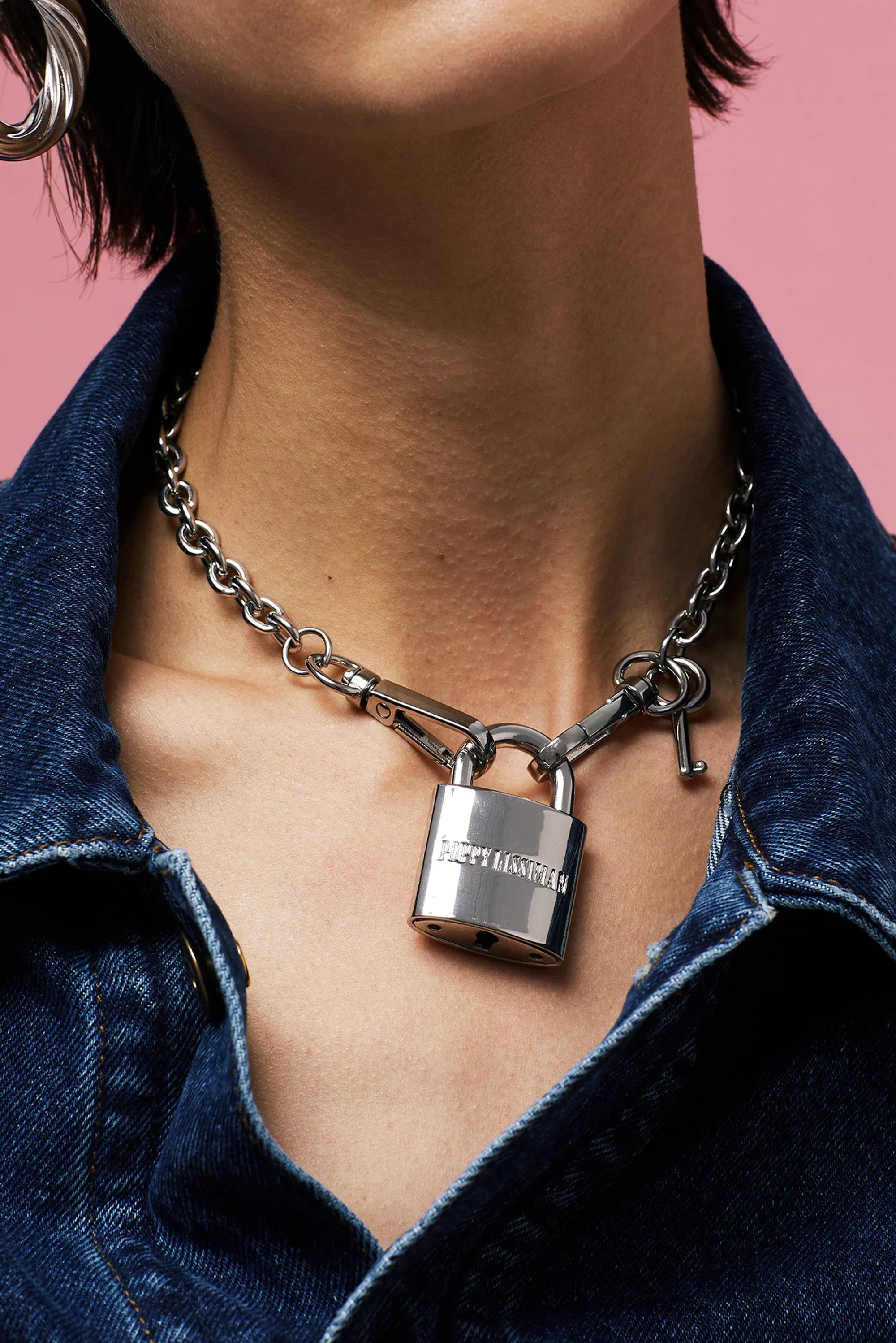 Lockdown Necklace - Silver