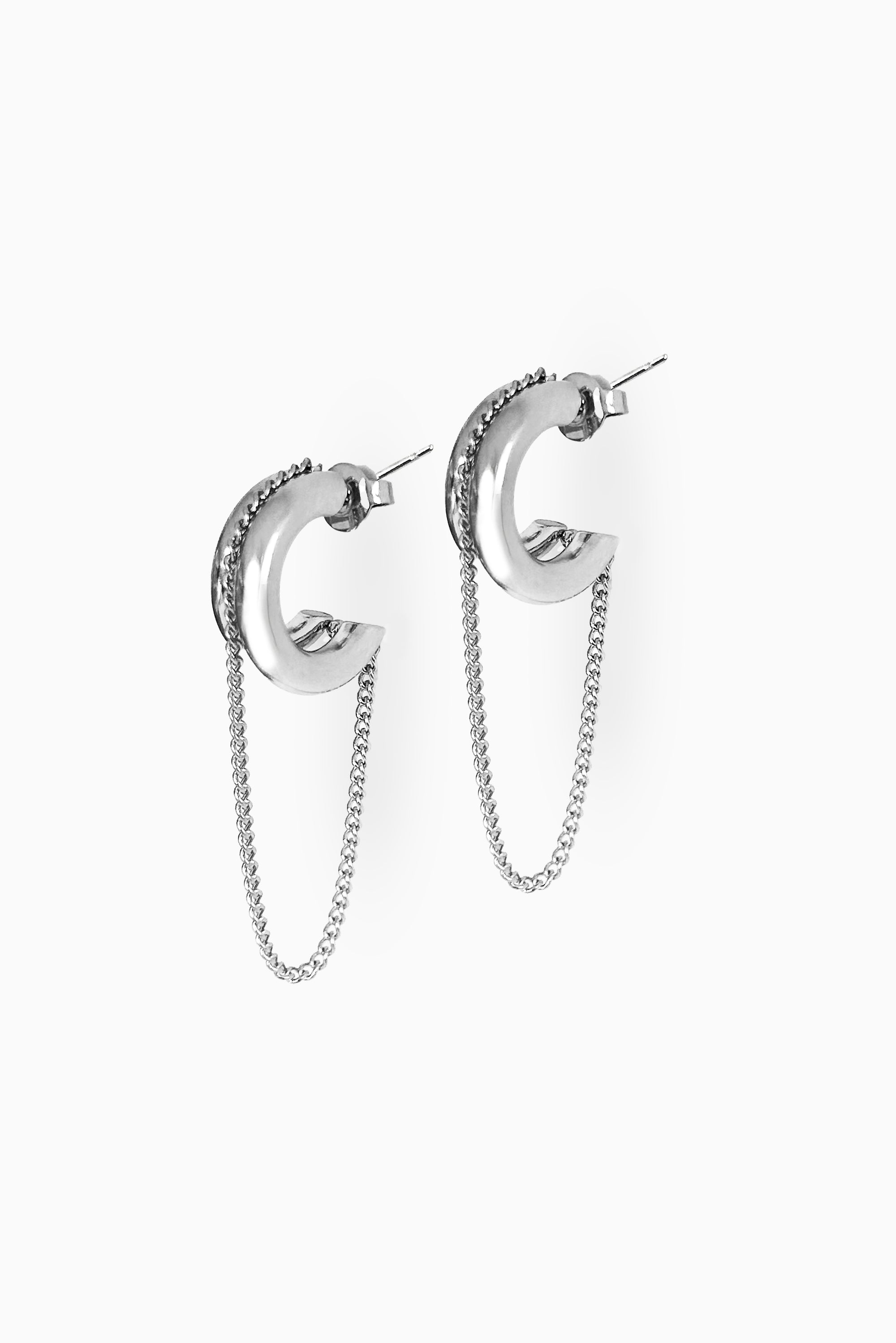 Yang Earrings - Silver