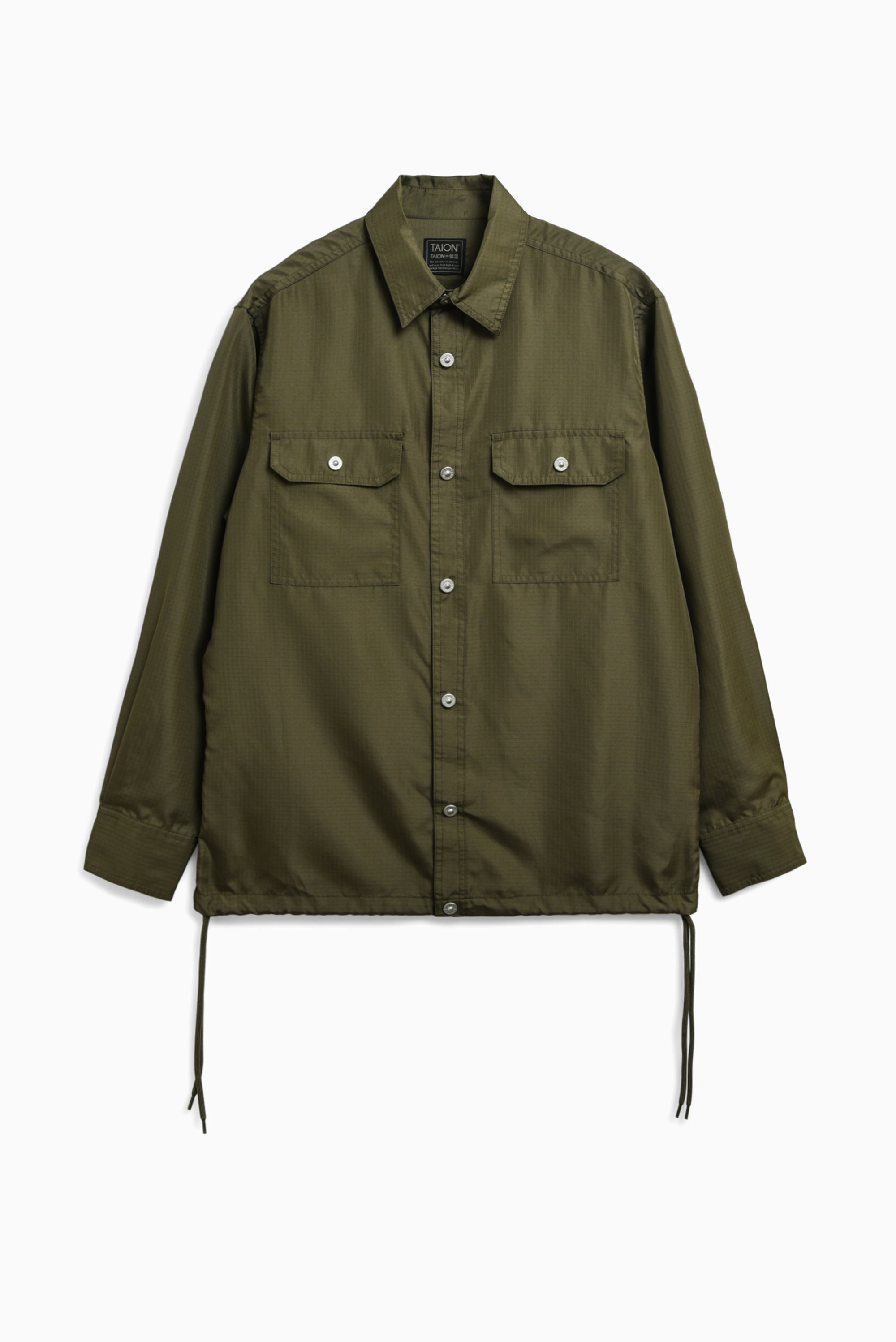 Non Down Military Shirt - Dark Olive