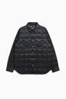 W-Pocket Down Shirt - Black