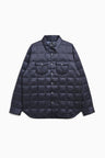 W-Pocket Down Shirt - Navy