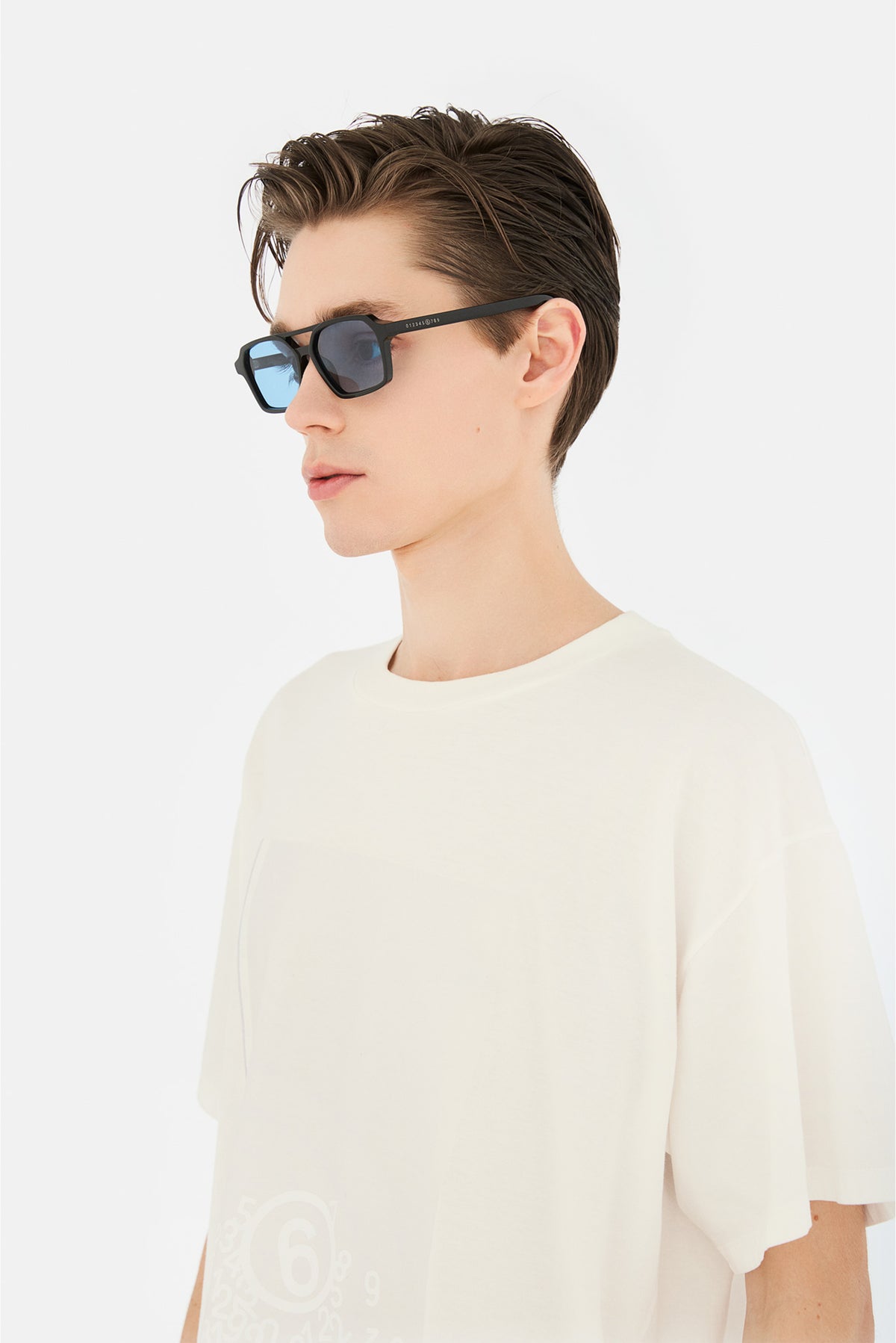 Lunettes 7 - Noir Azure