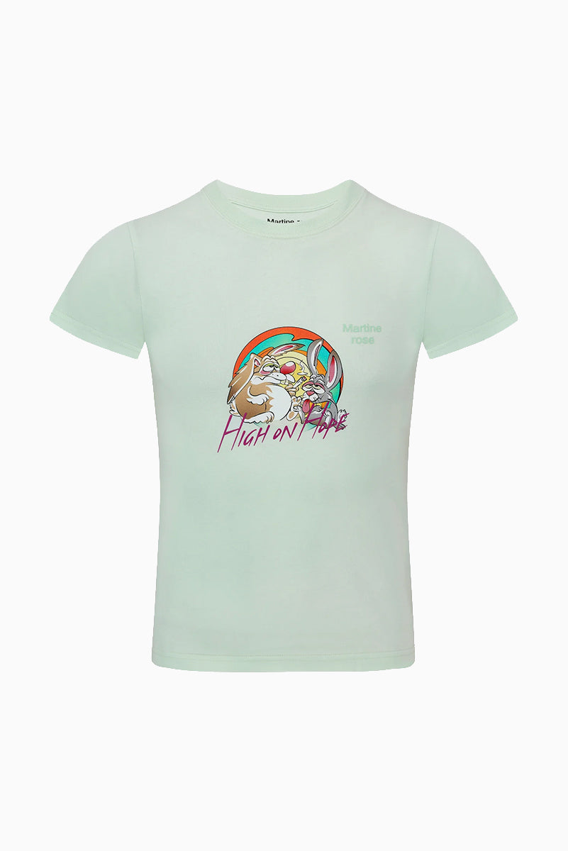 MARTINE ROSE Shrunken T-Shirt -