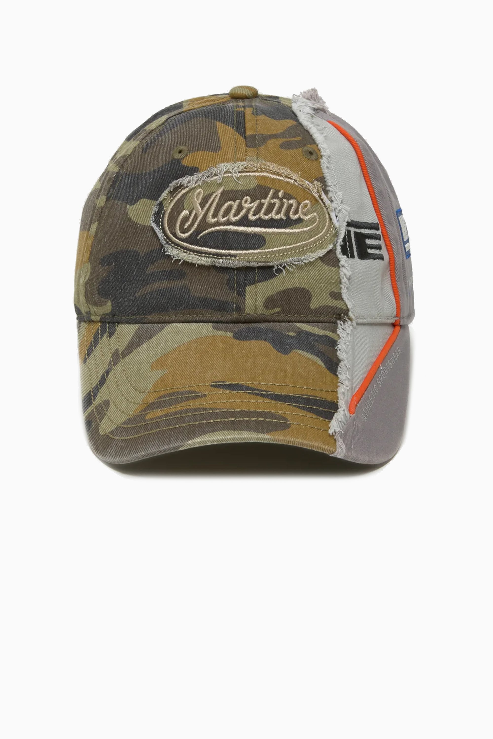 MARTINE ROSE Collage Cap - Green