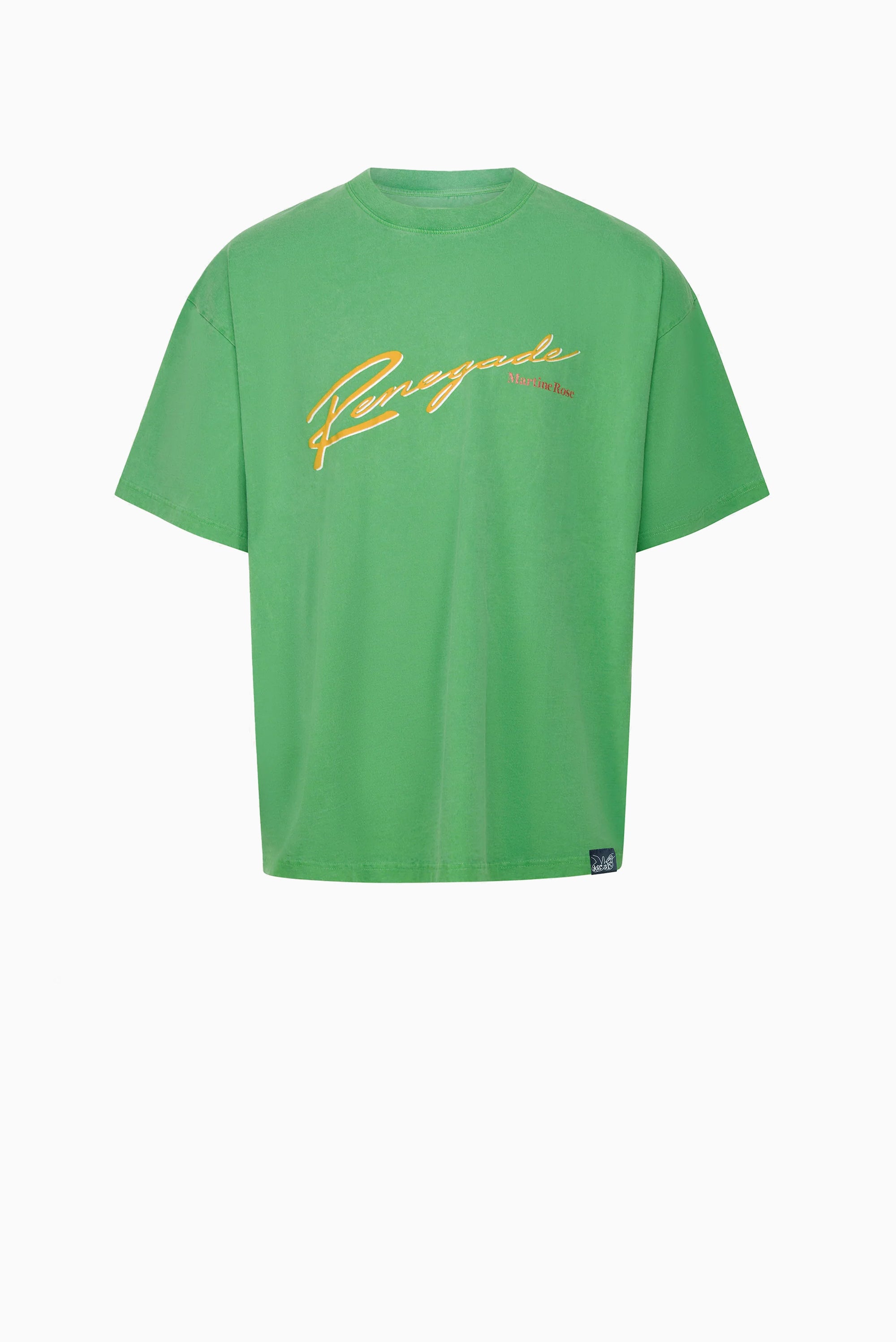 MARTINE ROSE Oversized S/S T.Shirt - Green