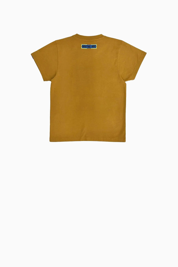 MARTINE ROSE Shrunken T.Shirt - Brown